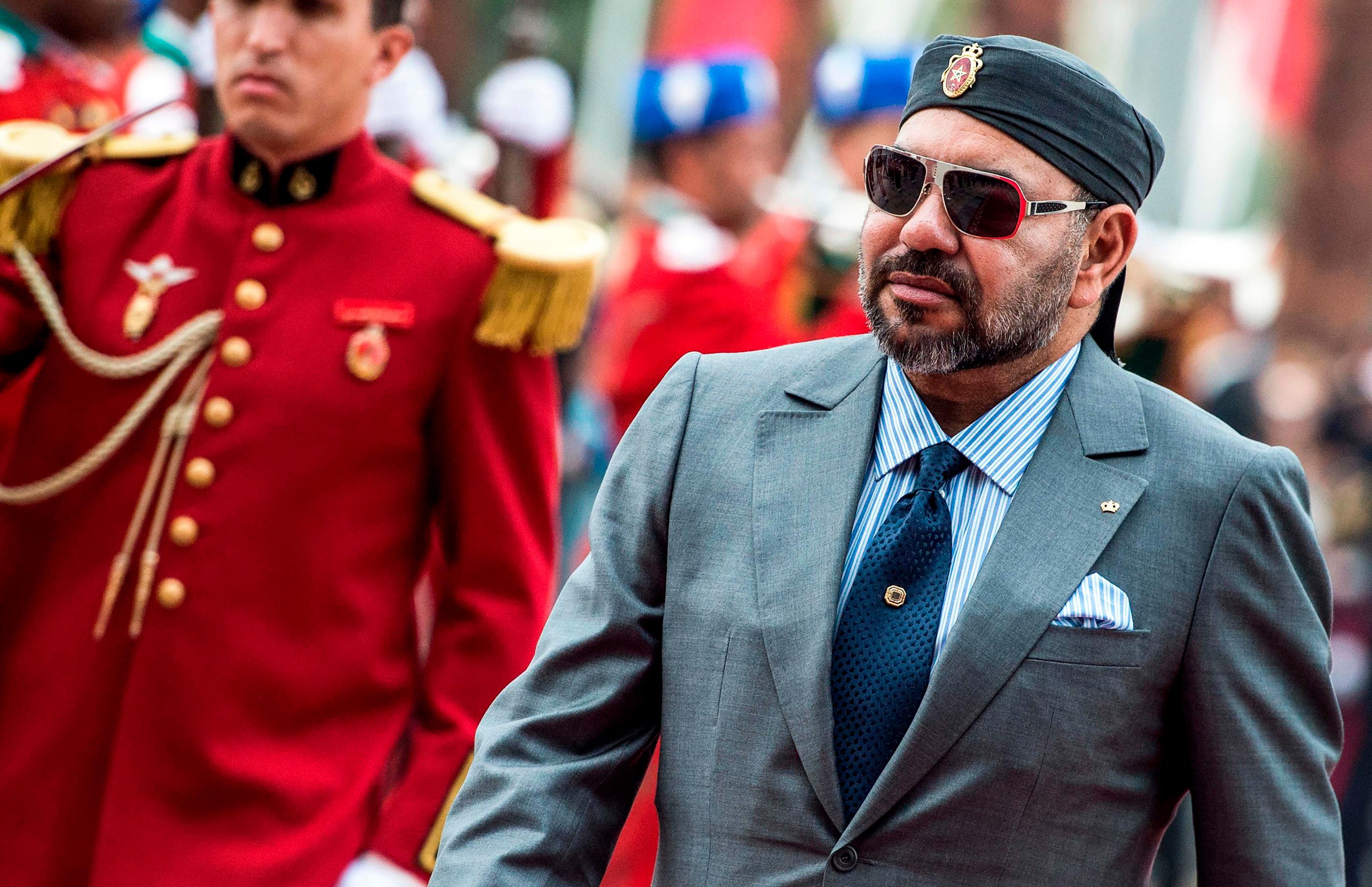 Le roi du Maroc Mohammed VI ne s'est pas encore exprimé depuis la catastrophe. AFP/Fadel Senna