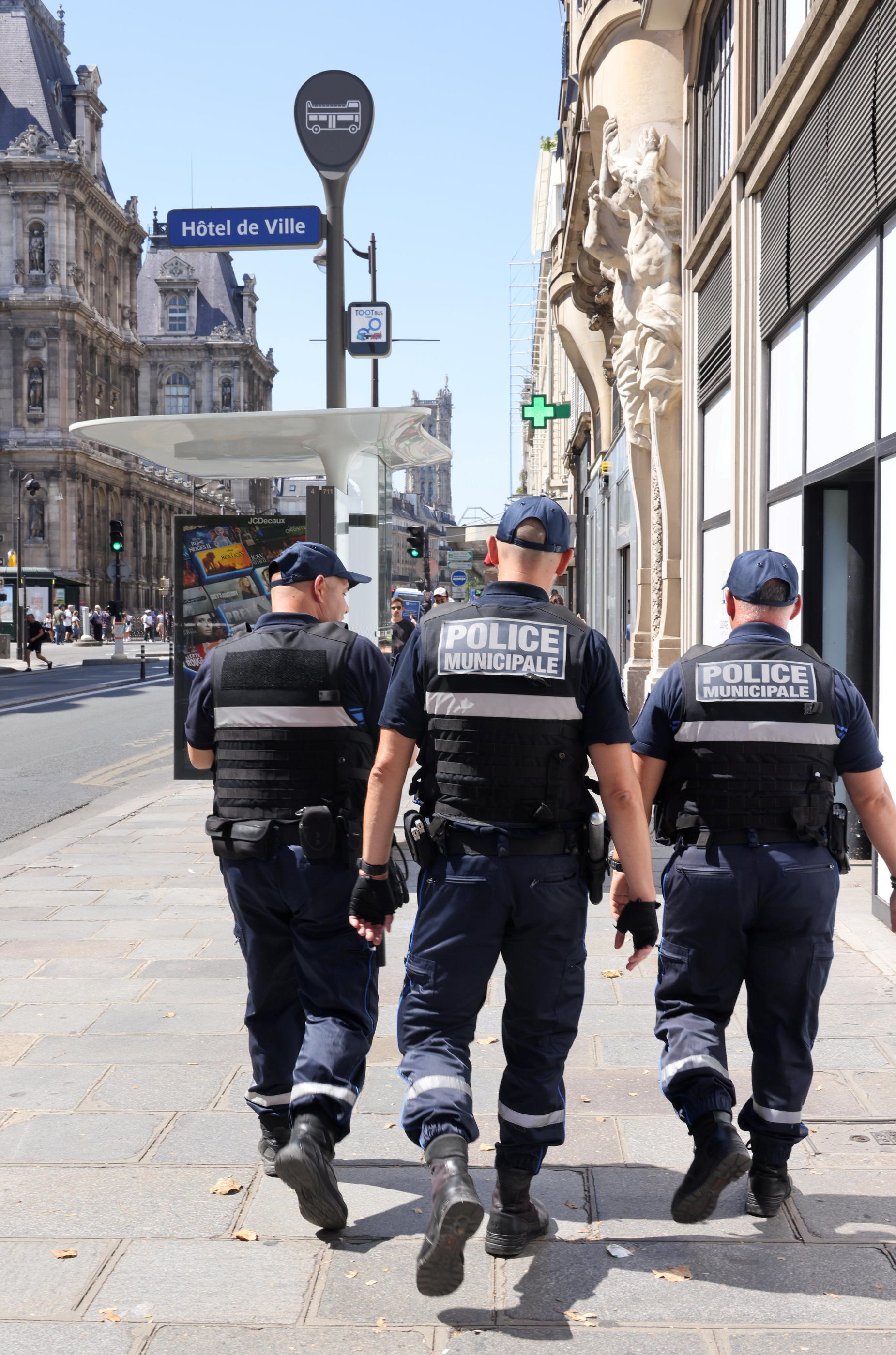 Désormais les policiers municipaux parisiens en service (et en tenue) pourront emprunter les bus et tramways gratuitement. (Illustration) LP/Delphine Goldsztejn