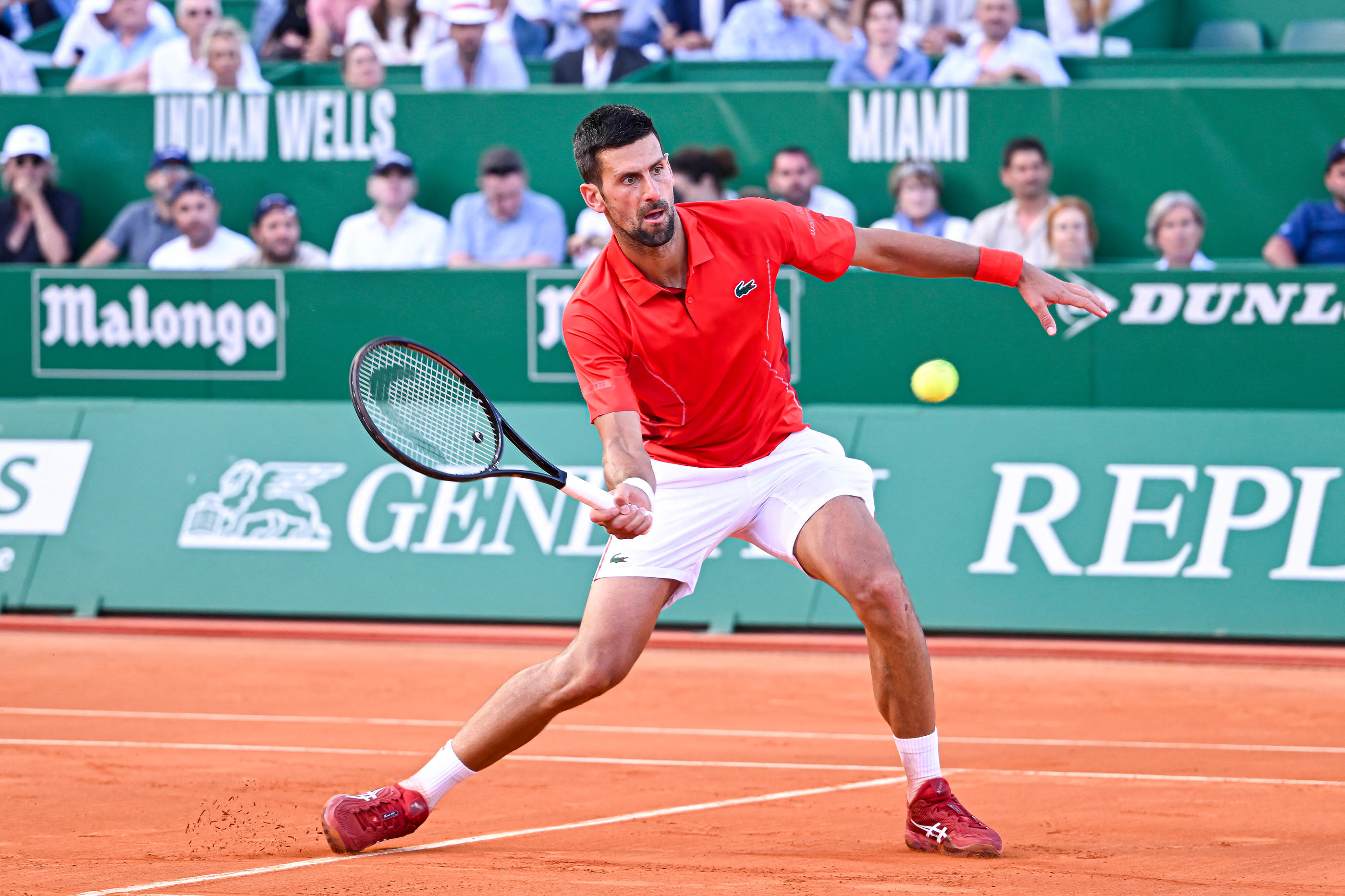 Avec les absences de Sinner et d'Alcaraz, Djokovic se présente en tant que grand favori à Rome. Icon Sport