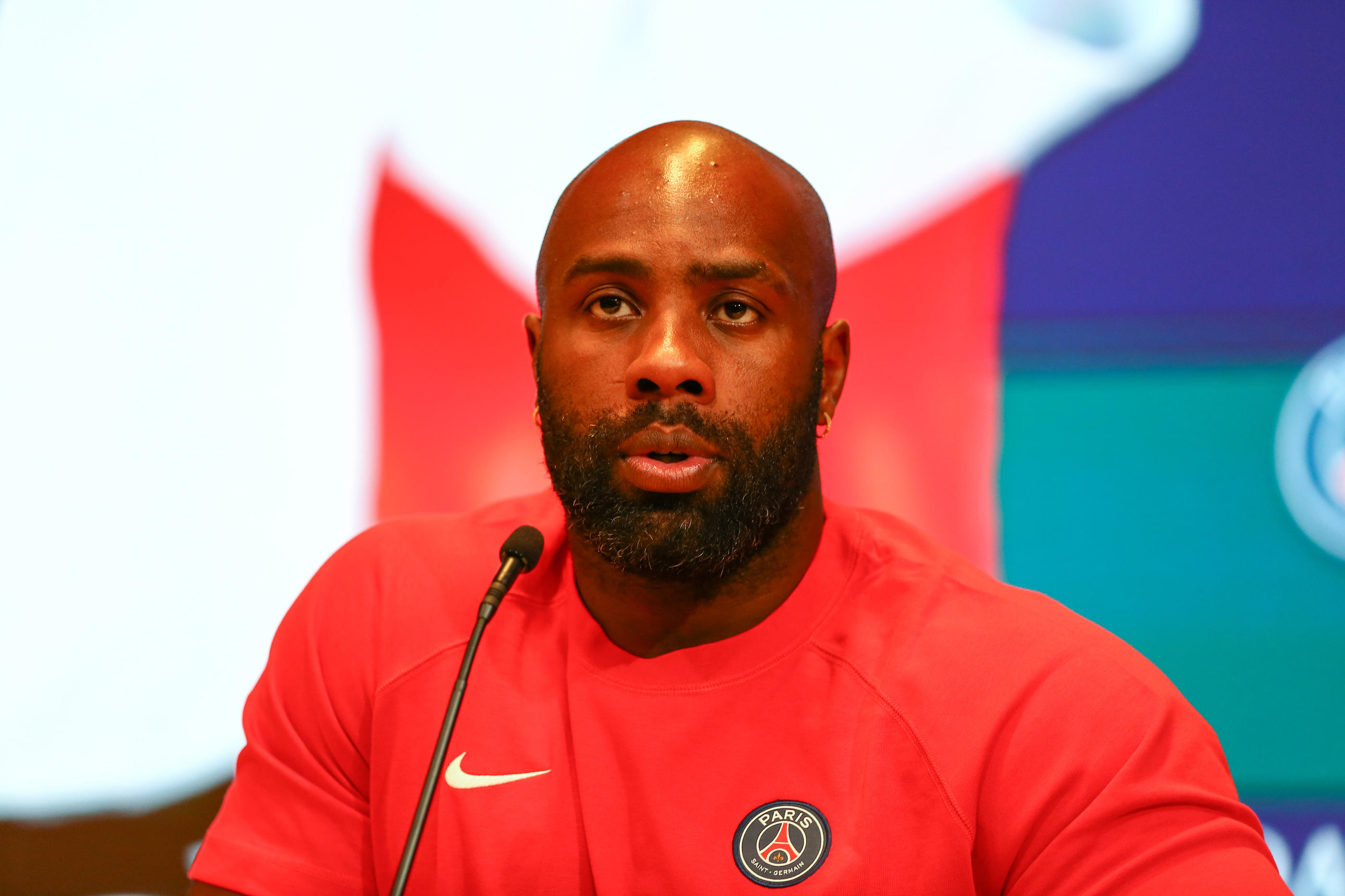 Teddy Riner (ici en juillet) est arrivé au PSG judo en 2017. Icon sport