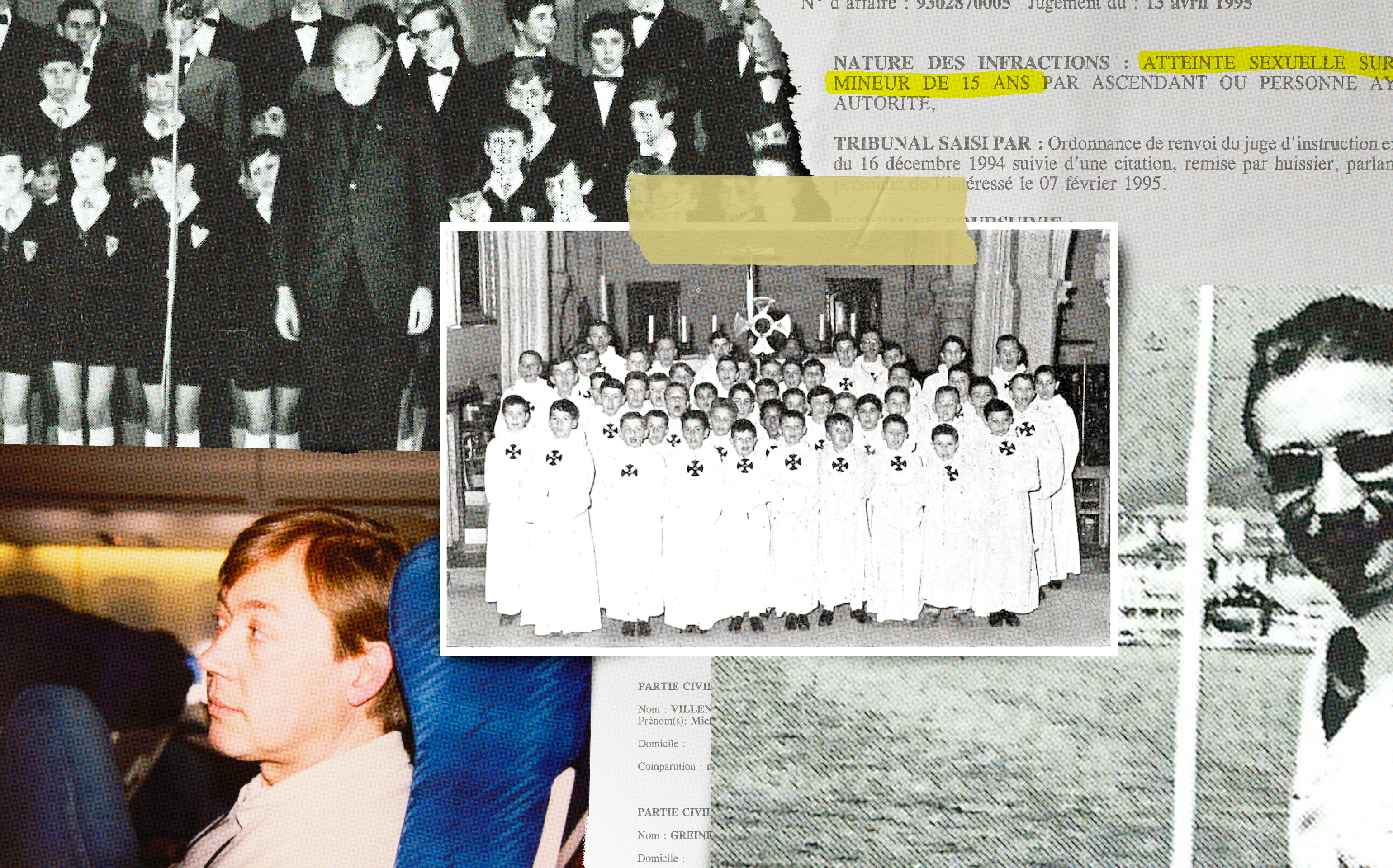 La chorale des Moineaux a été fondée en 1953 à Nogent-sur-Marne (Val-de-Marne). Pendant plus de cinquante ans, des actes pédophiles et des viols ont été perpétrés au sein de cette association. LP/Photomontage/Illustration PAM/Documents LP/DR
