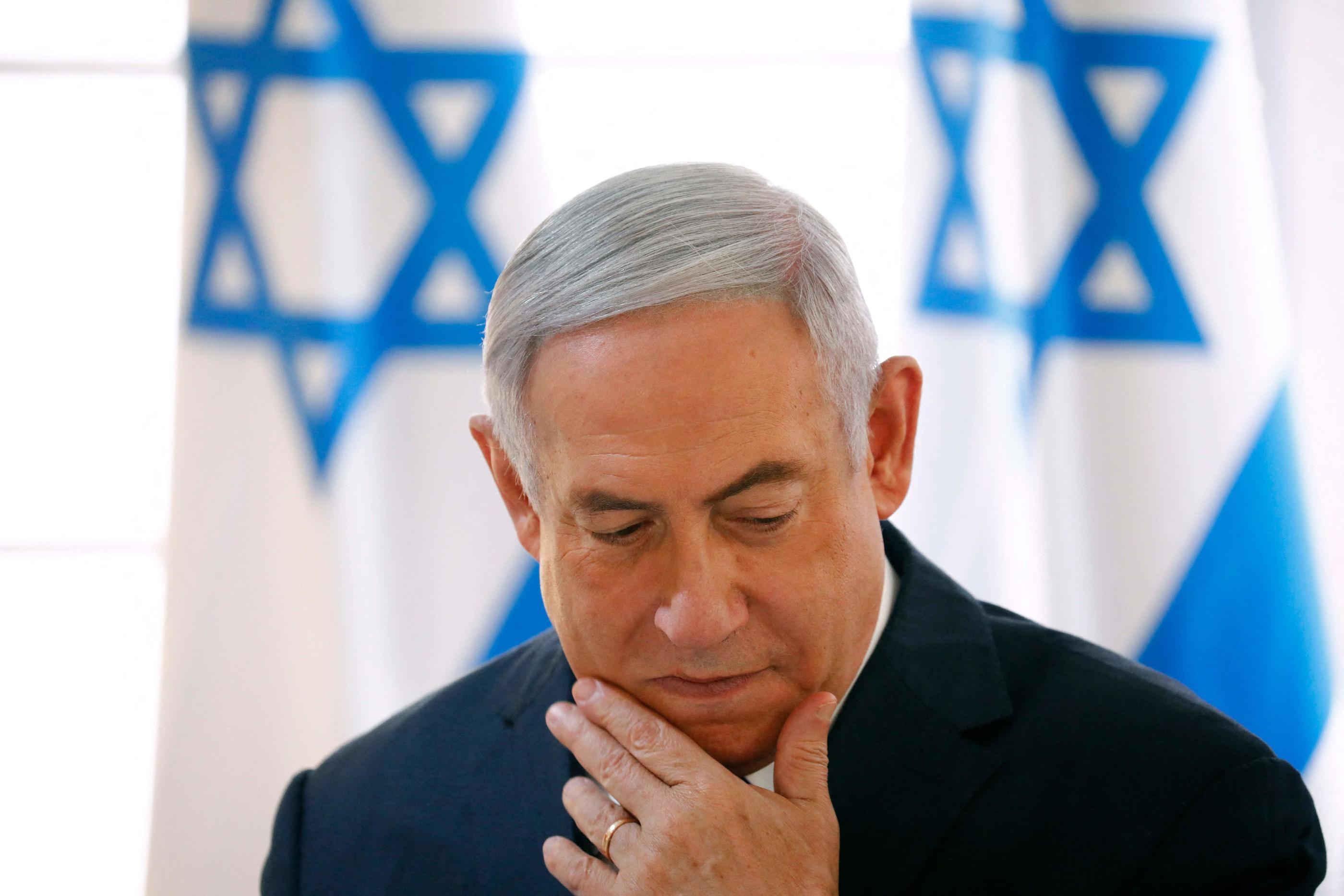 Benyamin Netanyahou saura dans les prochains jours s'il est visé par un mandat d'arrêt émis par la Cour pénale internationale (CPI). AFP/Amir Cohen
