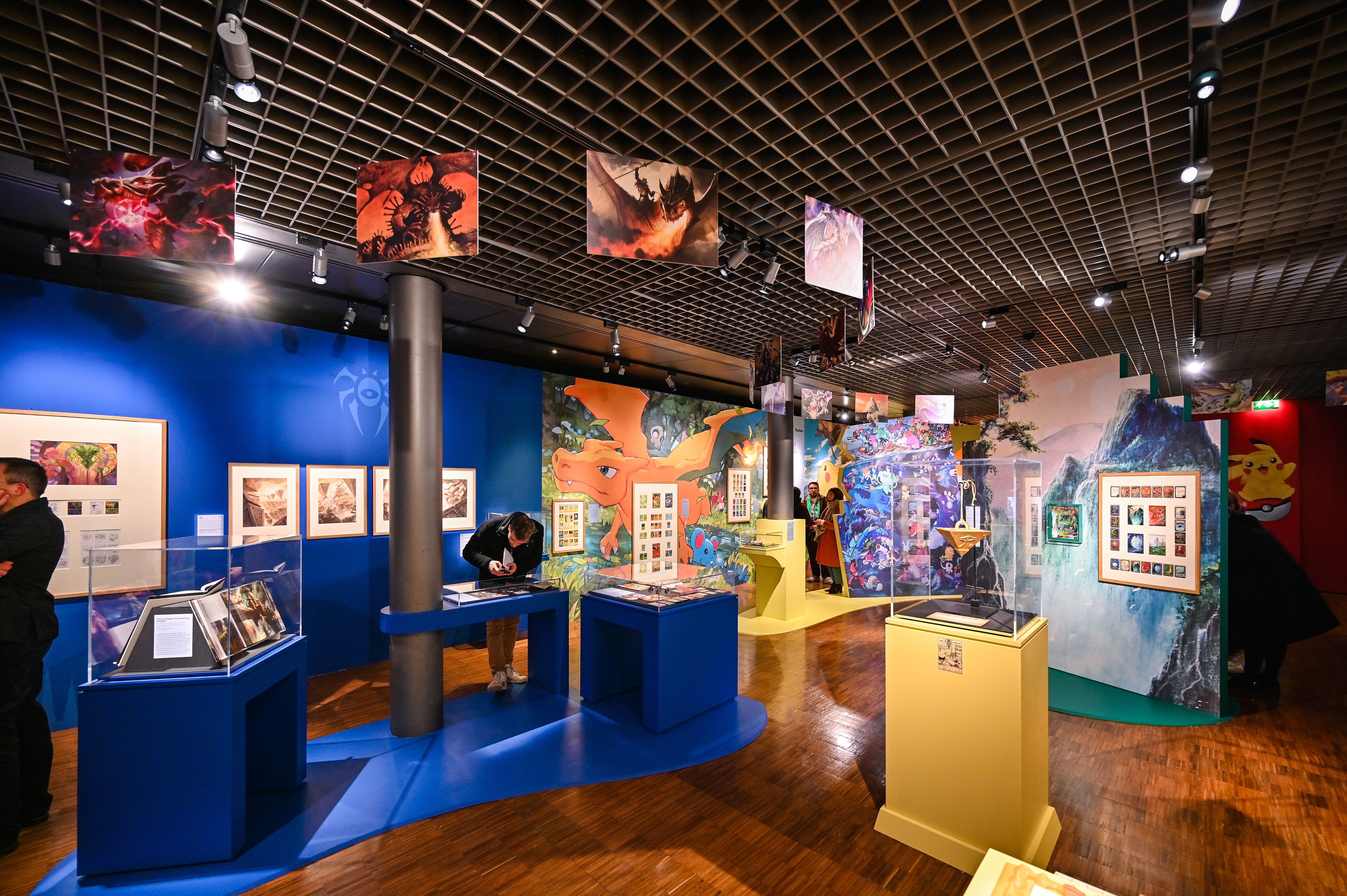 Issy-les-Moulineaux (Hauts-de-Seine), en décembre 2022. L'exposition «Magic, Pokemon & Co»  se tient jusqu'au 13 août au musée français de la Carte à jouer. Ville d'Issy-les-Moulineaux
