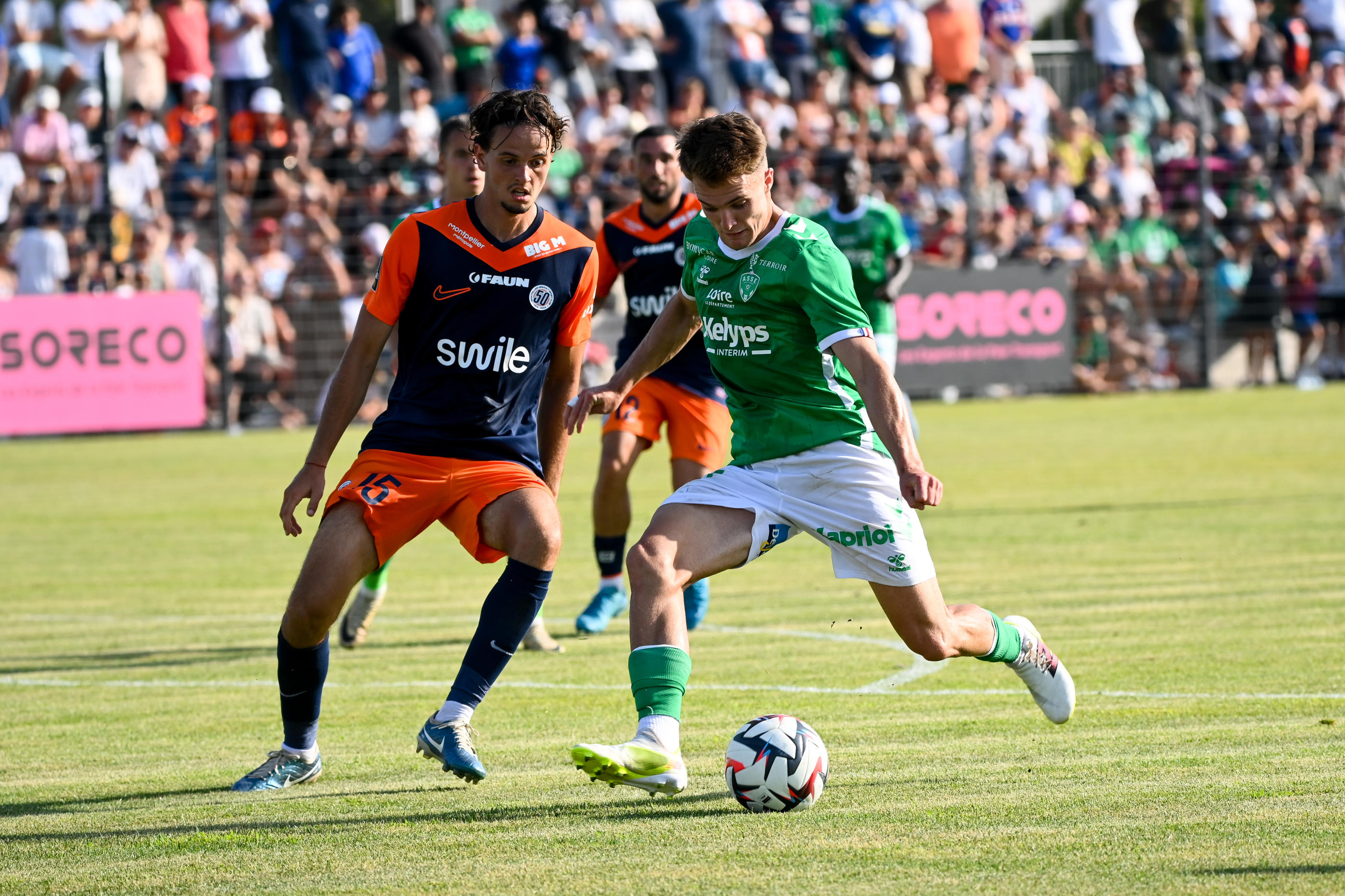 Recruté par Saint-Etienne cet été, le joueur néo-zélandais Ben Old, qui évoluait en Australie, a été repéré grâce à de puissants algorithmes qui analysent des données. Alexandre Dimou/Icon Sport