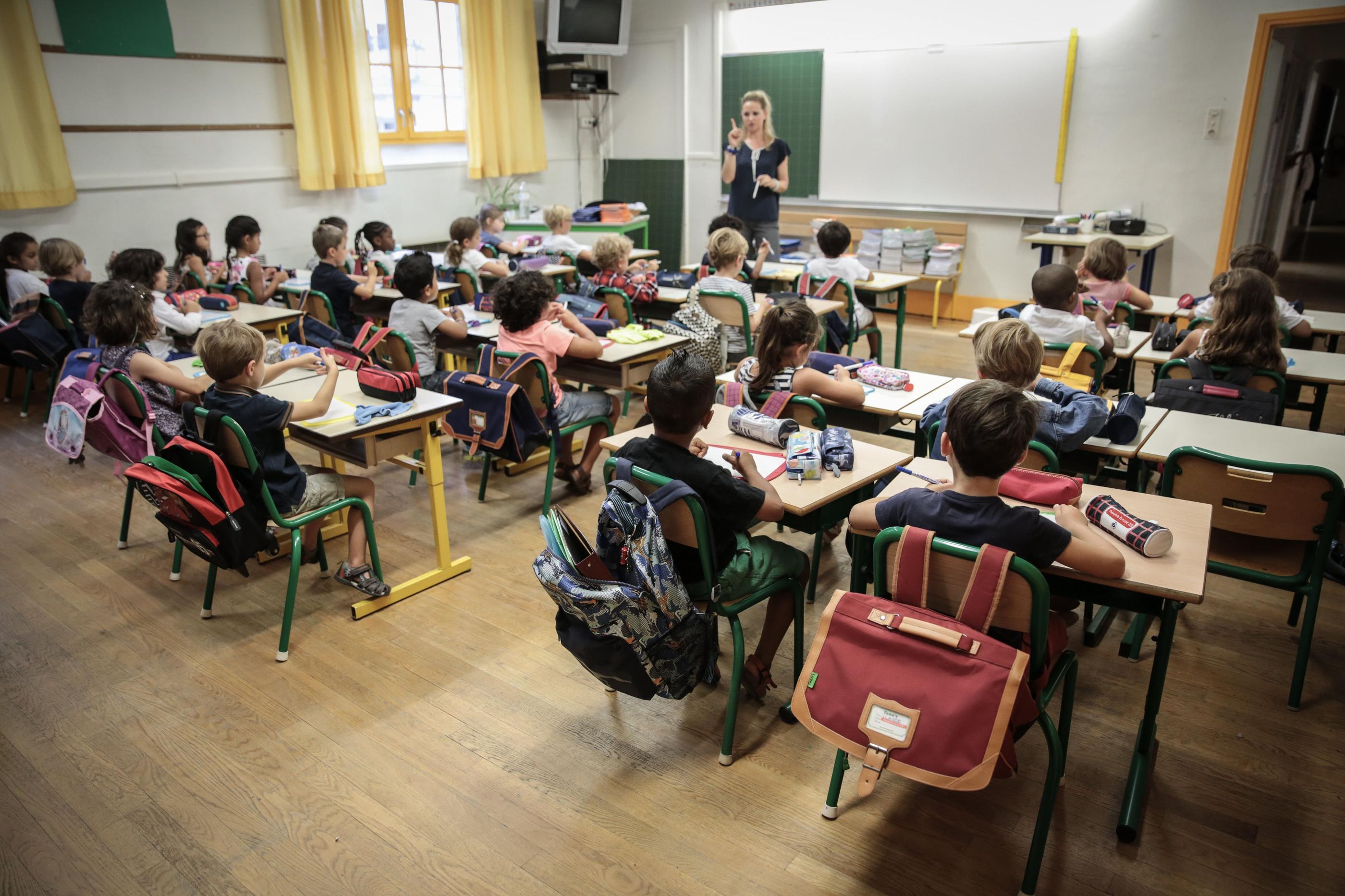 Le rectorat justifie la fermeture de classes par la baisse du nombre d’élèves à Paris. LP/Frédéric Dugit