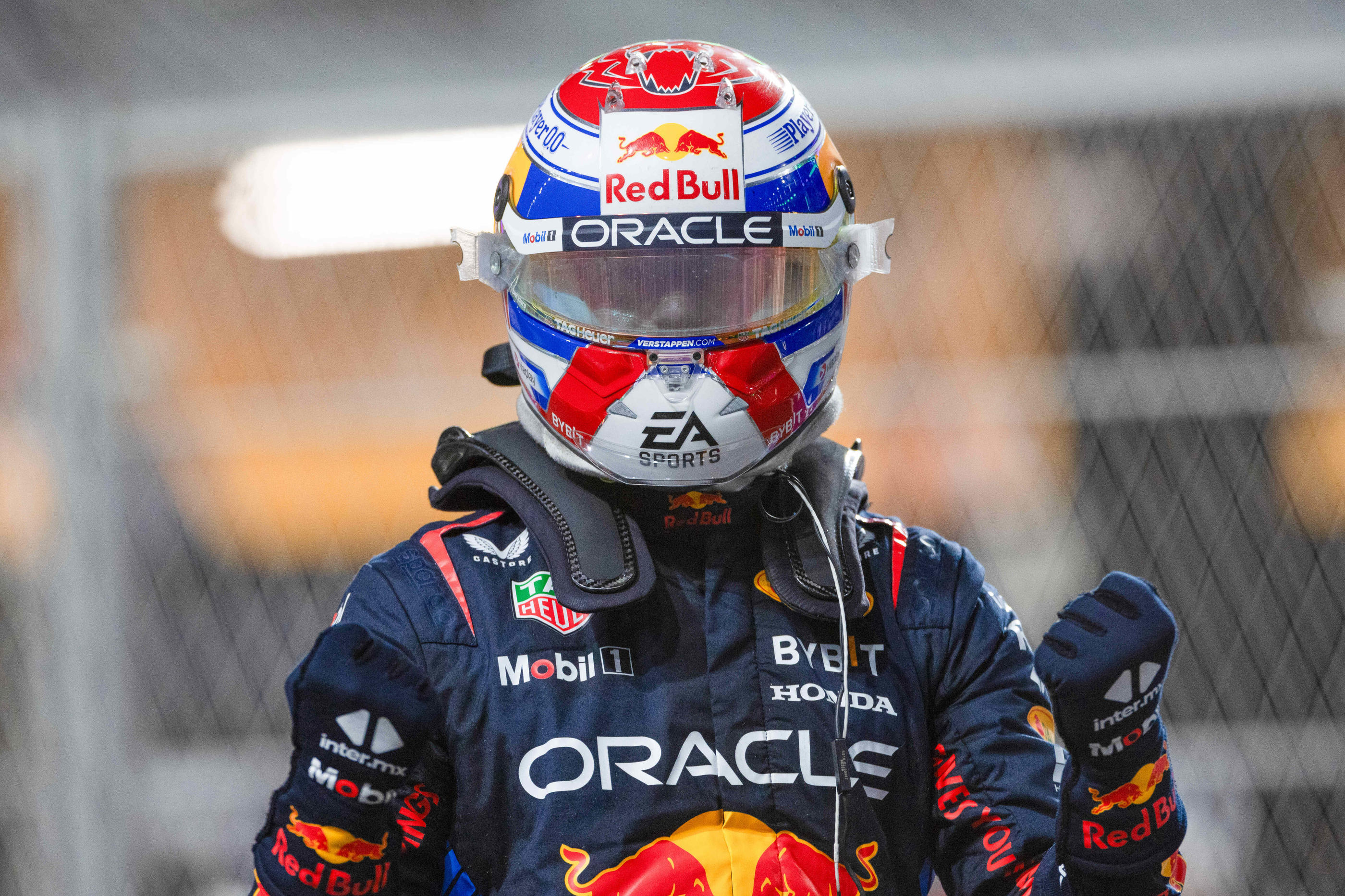 Max Verstappen est en course pour une troisième pôle position en trois courses. Qian Jun/Xinhua/Icon Sport