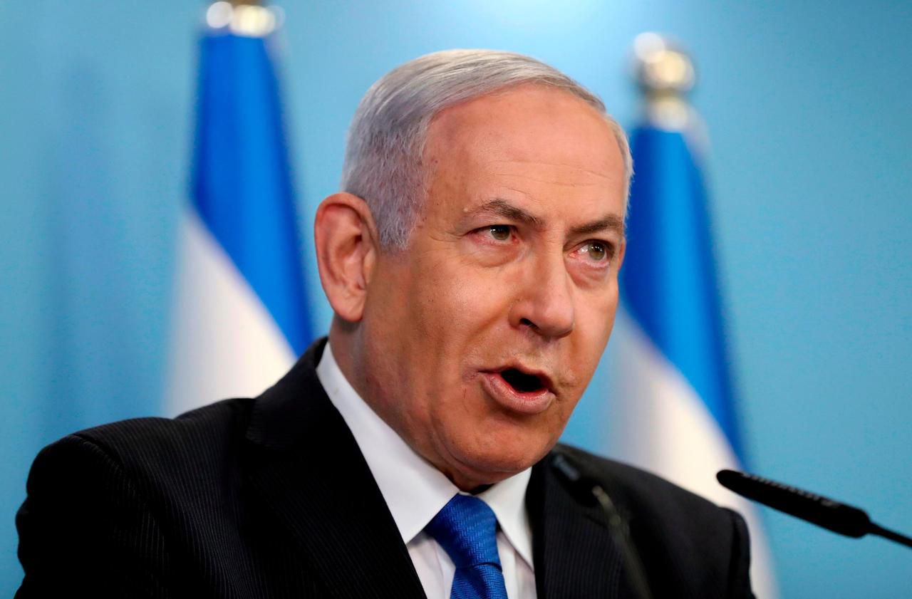 Le Premier ministre Netanyahou n'a pas précisé la suite des opérations mais a assuré que l'opération militaire n'en était qu'au début. AFP/Abir SULTAN