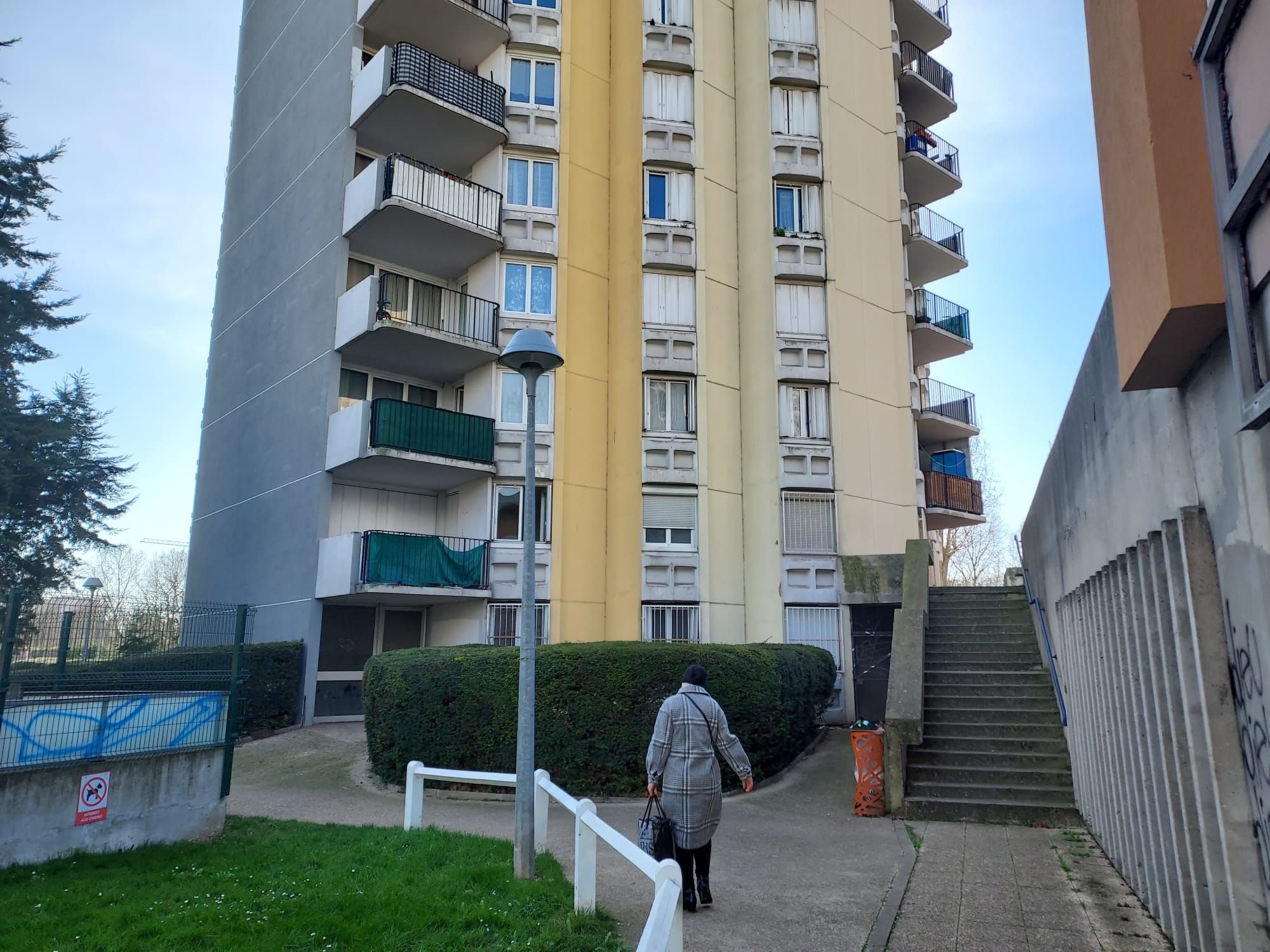 Bobigny (Seine-Saint-Denis), samedi 19 février 2022. C'est rue Hector-Berlioz qu'une famille a été séquestrée dans la nuit de vendredi à samedi.  LP/A.L.