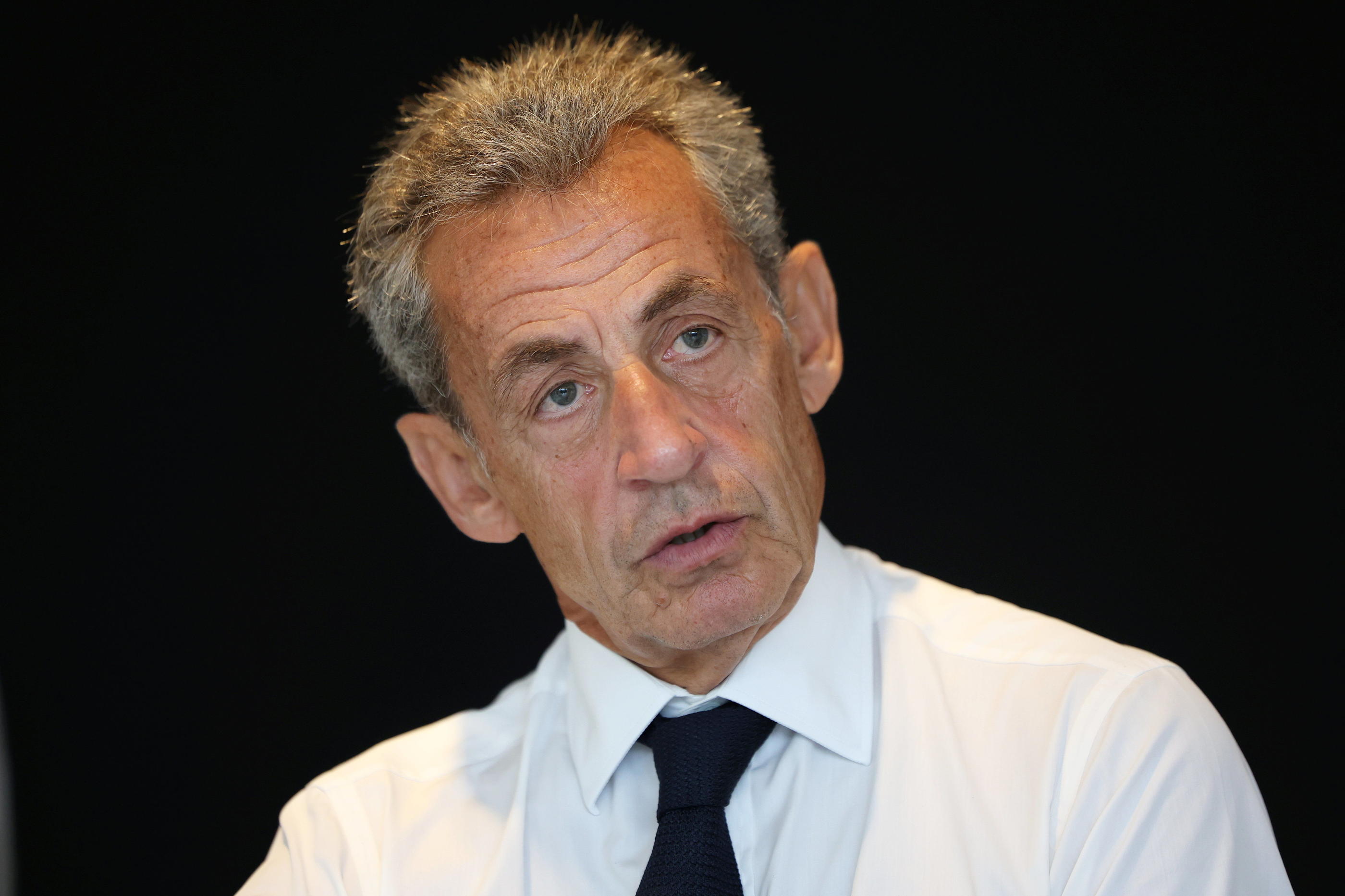 Vendredi, lors de son hommage à Pompidou, à Aurillac (Cantal), l’ex-président Nicolas Sarkozy en a profité pour glisser quelques messages très politiques à tous ceux qui ambitionnent d'être élu à prochaine élection présidentielle. LP/Arnaud Journois