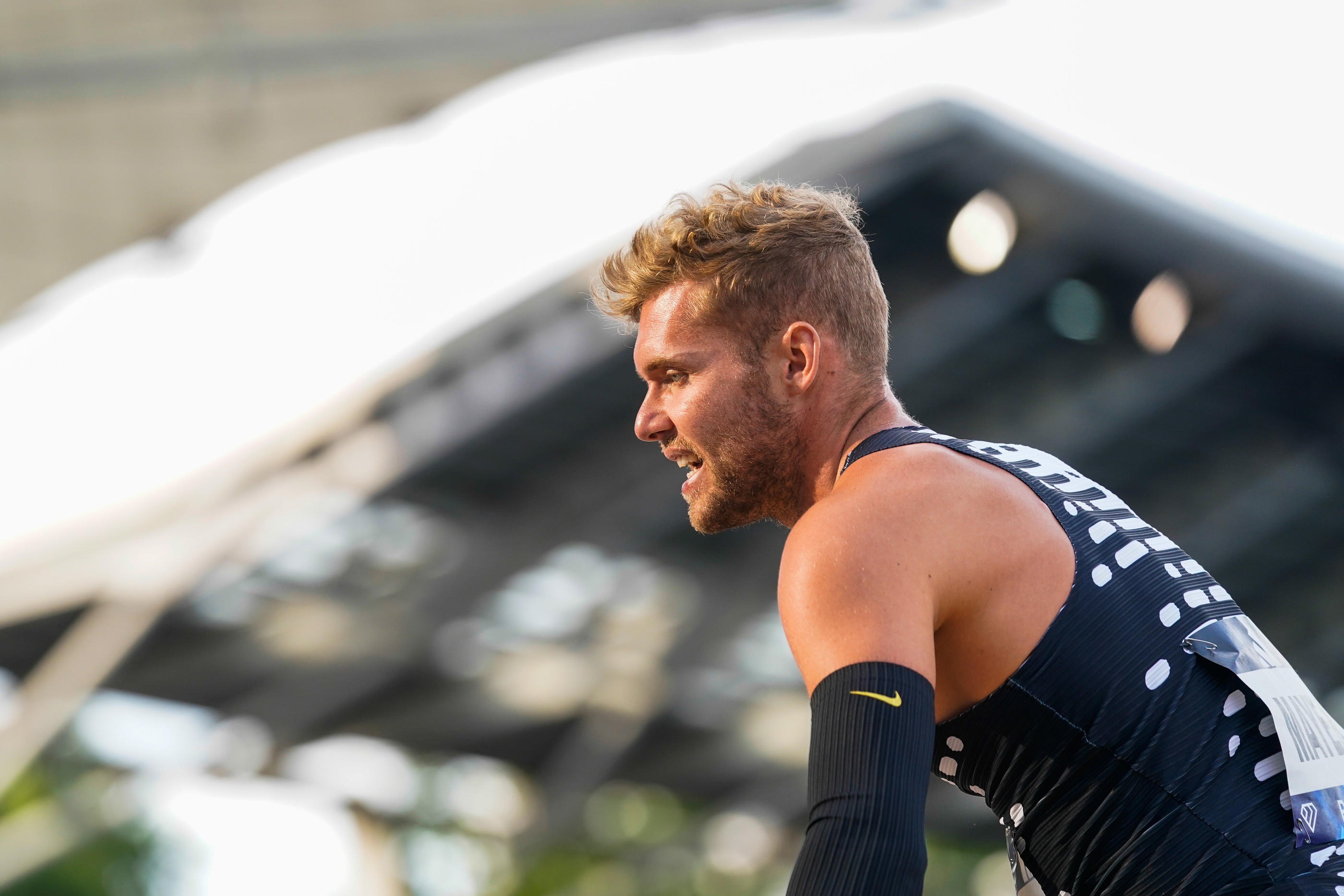 Touché au tendon d'Achille, le double champion du monde français pourrait manquer le décathlon de vendredi.  Photo Icon Sport/Hugo Pfeiffer