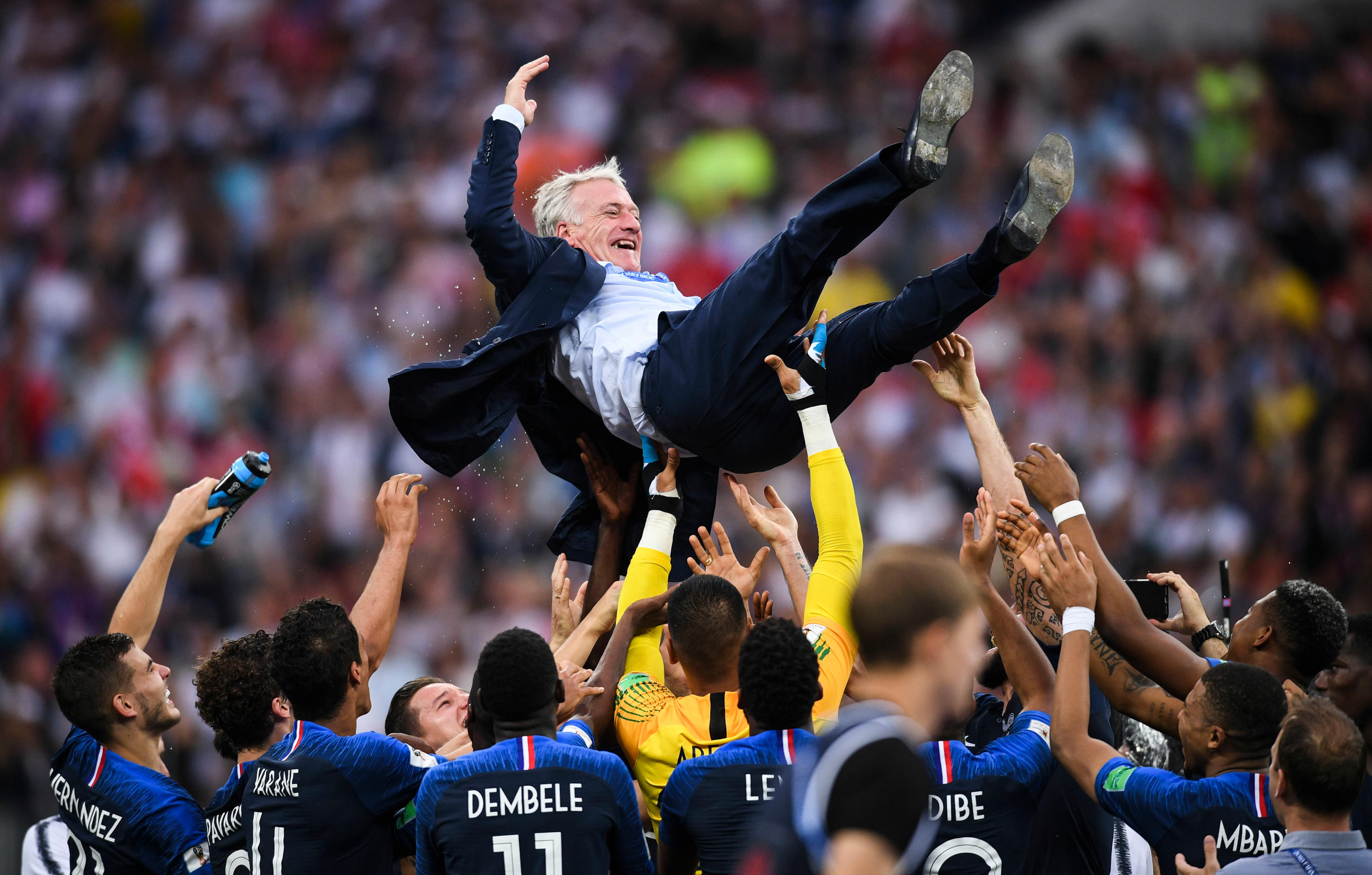 Didier Deschamps raconte ses souvenirs de la Coupe du monde 2018. Icon Sport