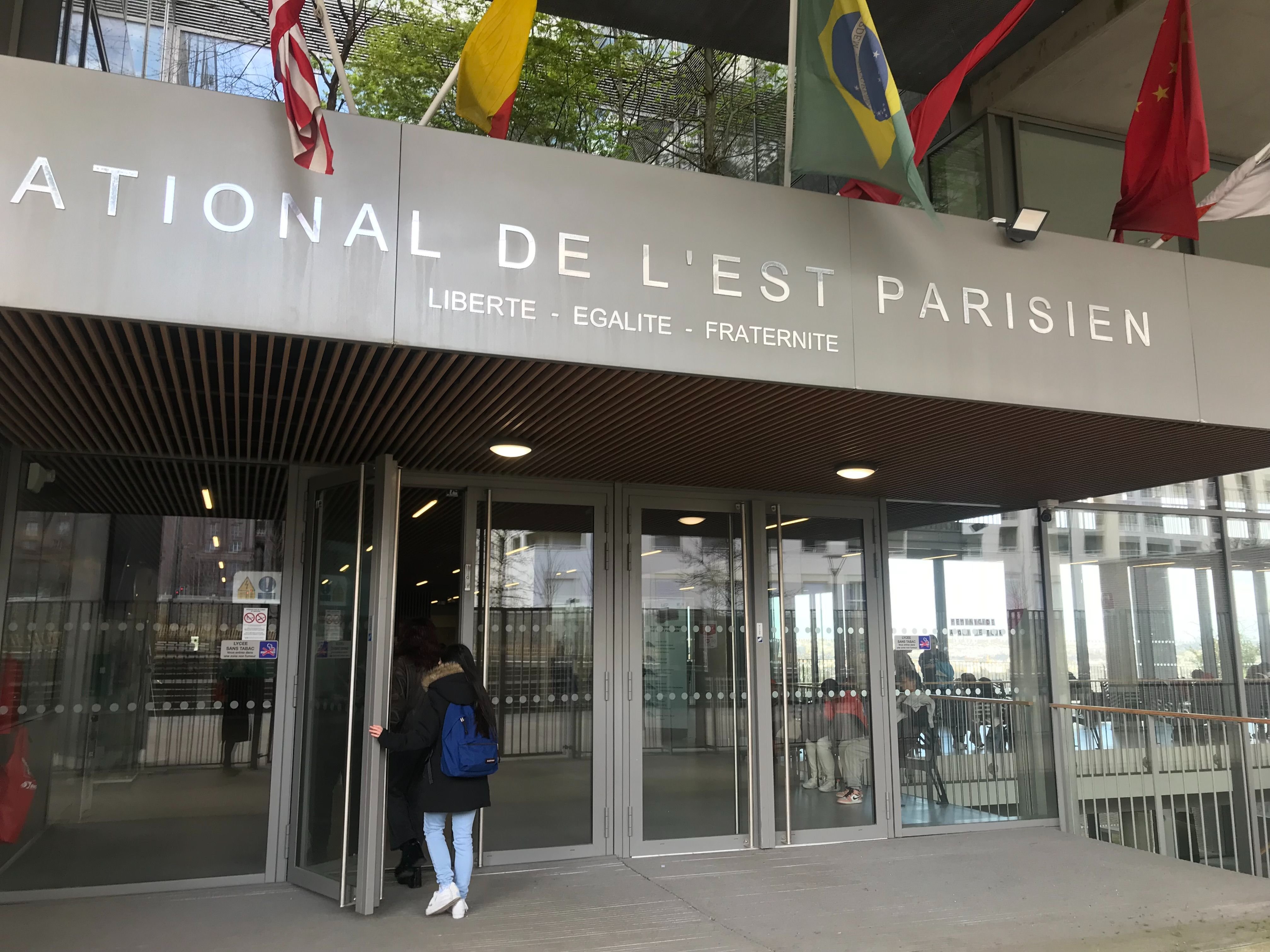 Noisy-le-Grand (Seine-Saint-Denis), le 27 mars. Le Lycée international de l'Est parisien arrive en tête de notre classement annuel sur les meilleurs lycées du département. LP/H.H.