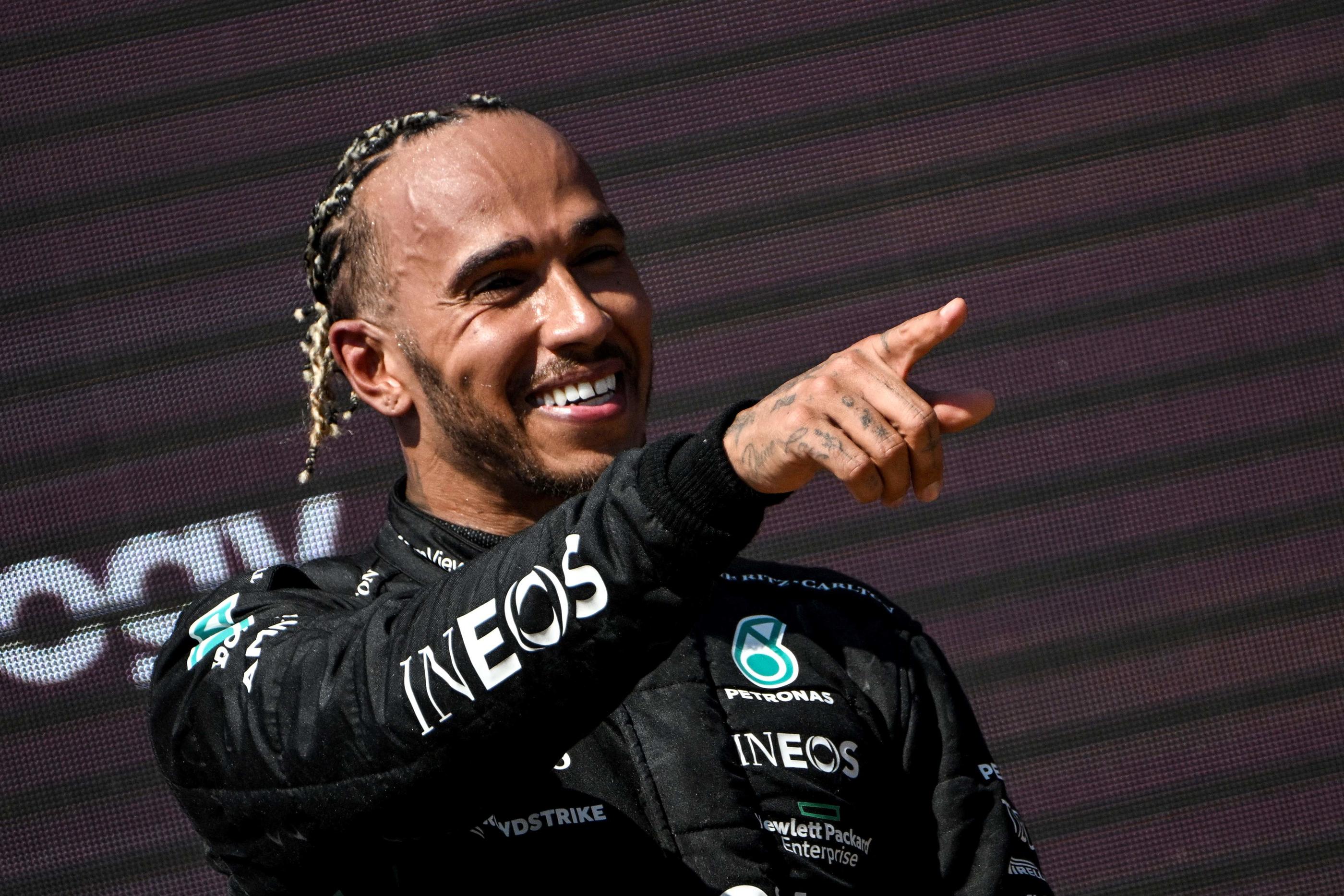 Lewis Hamilton a songé à arrêter sa carrière. AFP/Christophe Simon