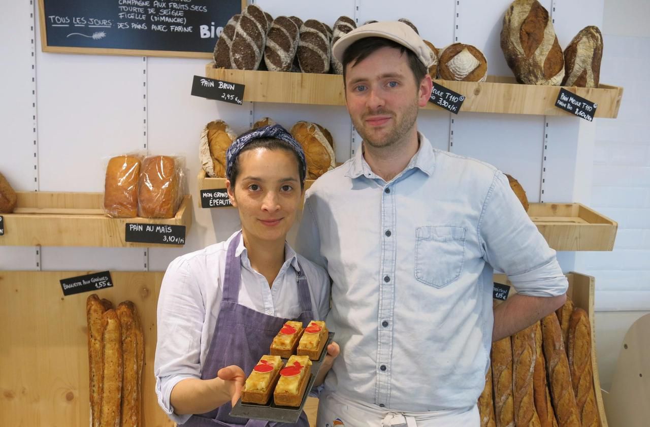 <b></b> Jouars-Pontchartrain. Antônia et Richard ont lancé « La Gloire de Pontchartrain », un dessert réalisé avec des pommes d’un verger de la ville.