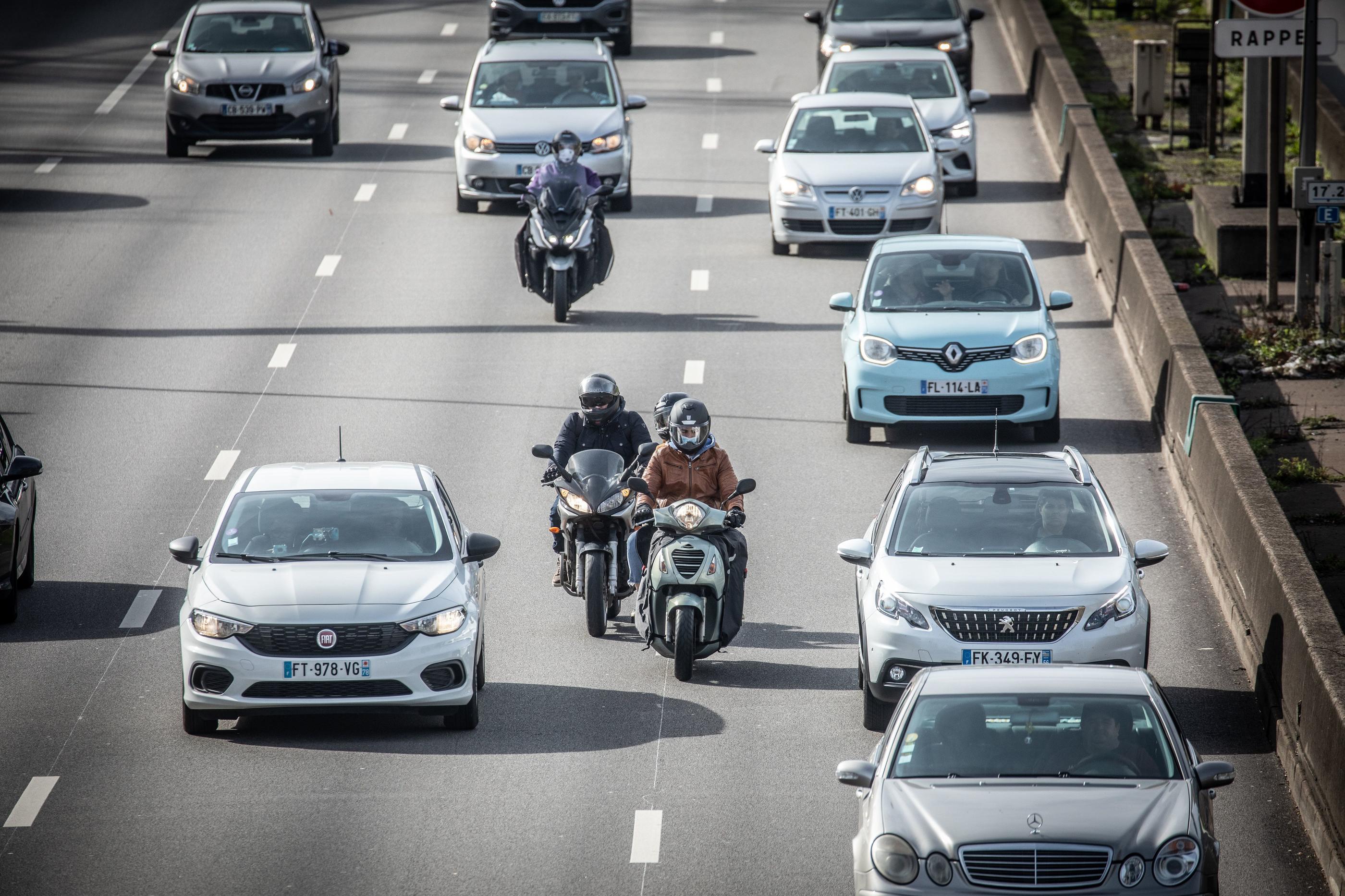 On compte 2,5 millions de conducteurs de deux-roues motorisés en France (pour 3,6 millions de motos et scooters). (Illustration) LP/Frédéric Dugit