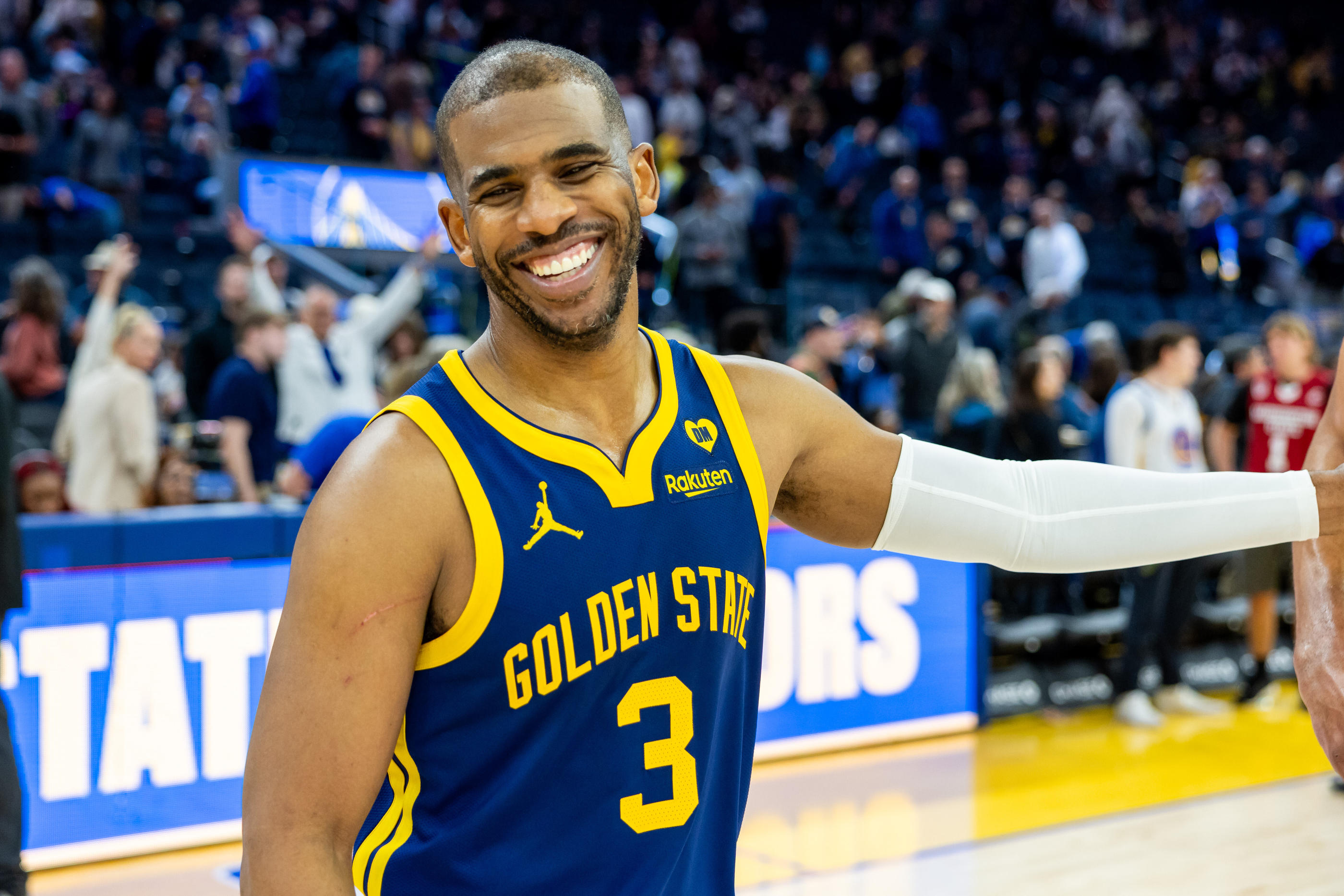 Chris Paul évoluait à Golden State la saison dernière.  Icon Sport