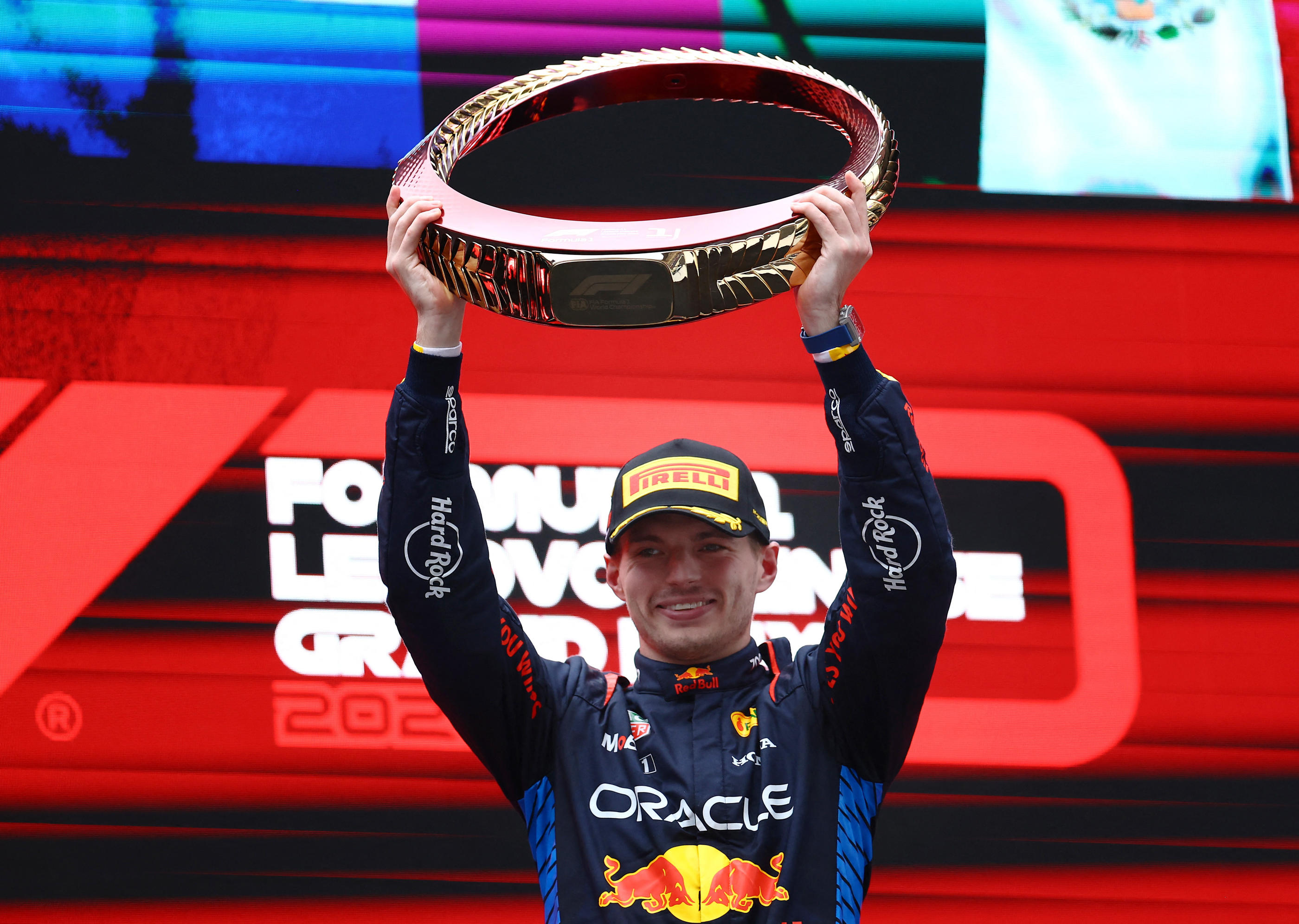 Max Verstappen a signé lors du Grand Prix de Chine la 58e victoire de sa carrière, sa première à Shanghai. Reuters/Edgar Su