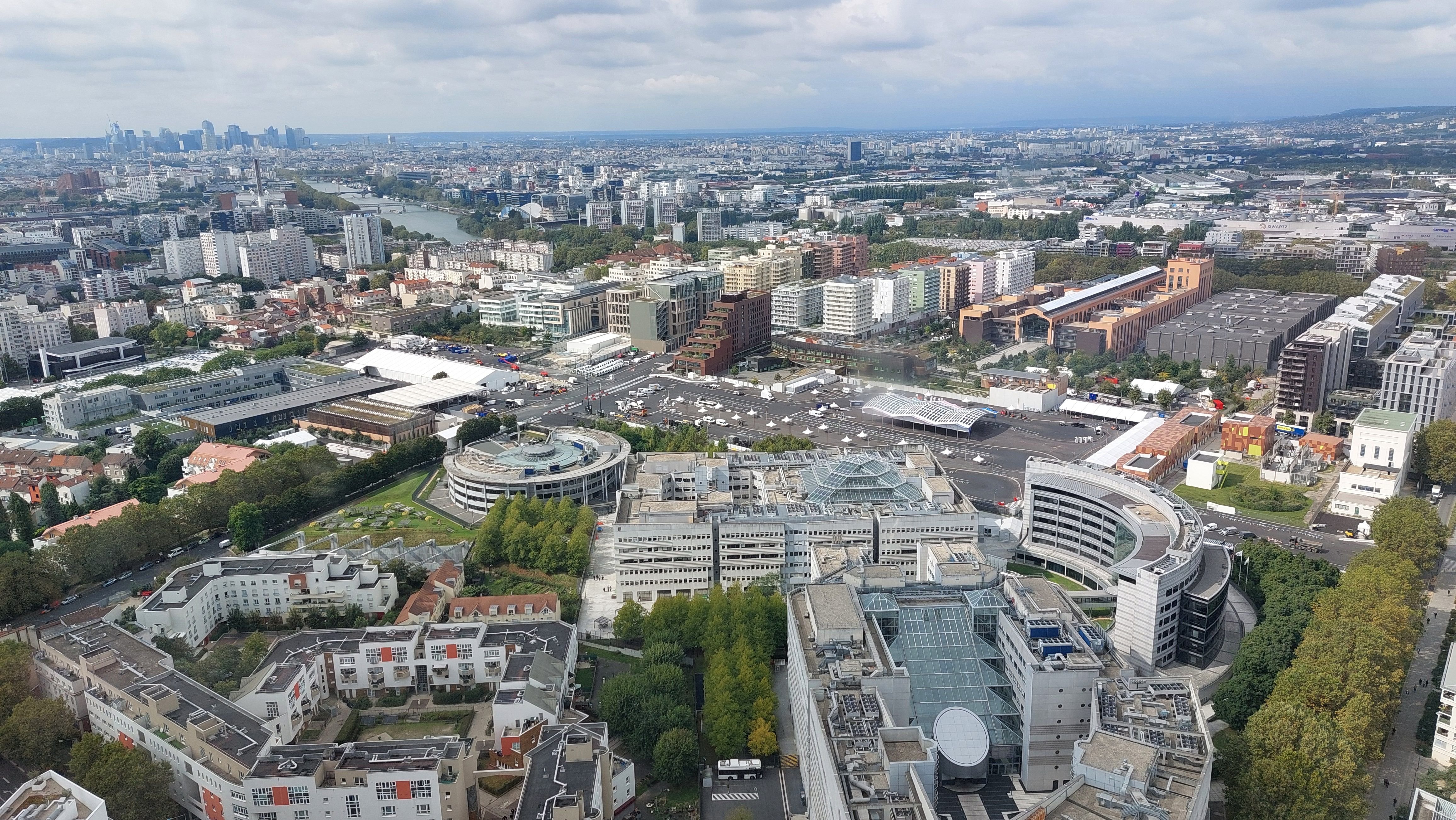 Saint-Denis (Seine-Saint-Denis), ce lundi 16 septembre. Le maire (PS) Mathieu Hanotin veut profiter de la vague des Jeux, pour faire du quartier Pleyel et de Plaine Commune, un pôle majeur hôtelier du Grand Paris. LP/Claire Guédon