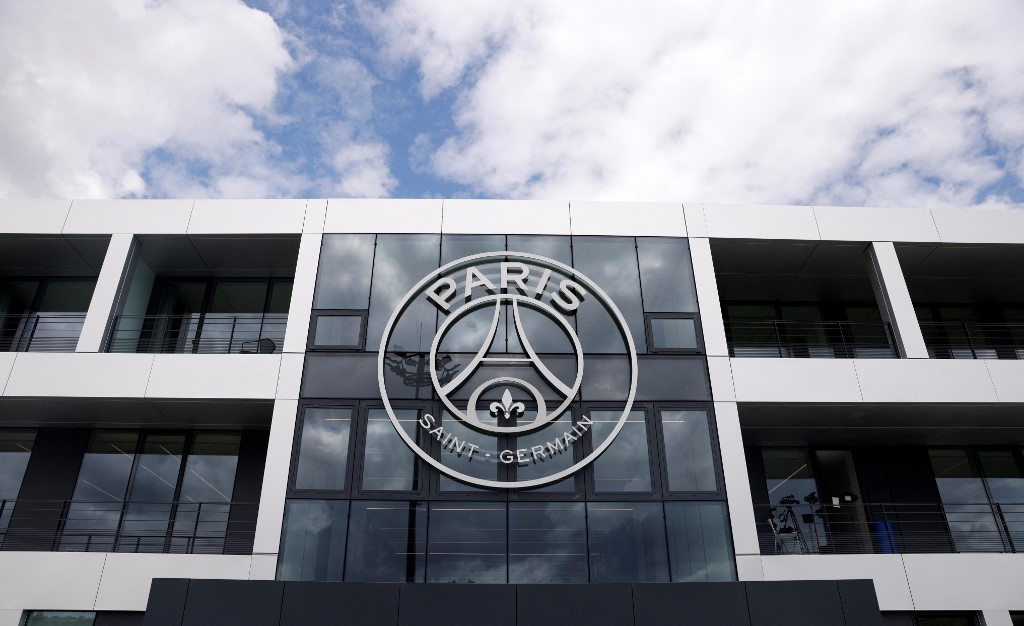 La reprise d’entraînement du PSG s'est déroulée au « Campus », le nouvel écrin flambant neuf du club de la capitale trônant sur les hauteurs de la commune de Poissy dans les Yvelines. AFP/Geoffroy Van der Hasselt