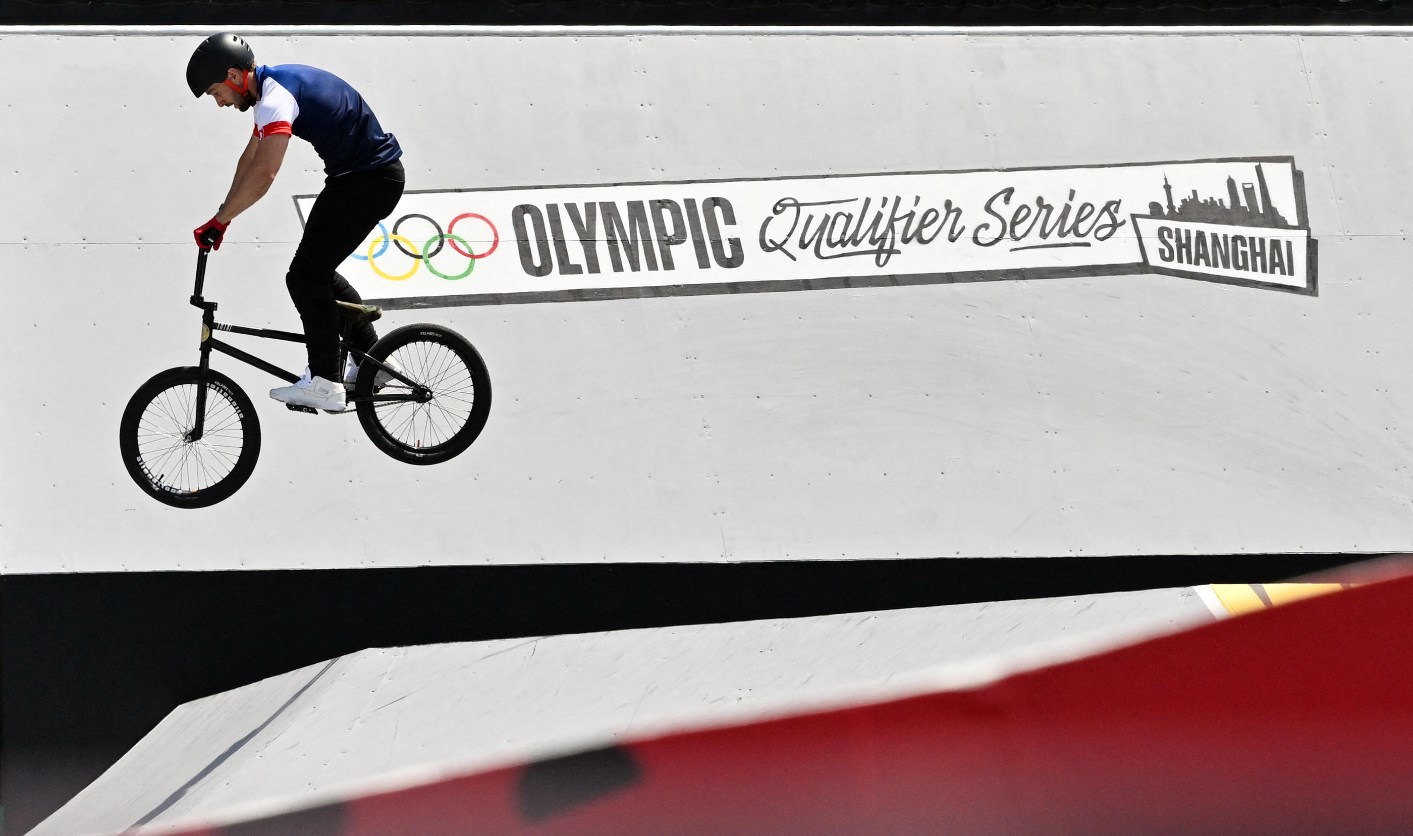 Anthony Jeanjean, phénomène du BMX freestyle, va tenter de confirmer sa forme exceptionnelle. Tao Xiyi/Xinhua/ABACAPRESS.COM