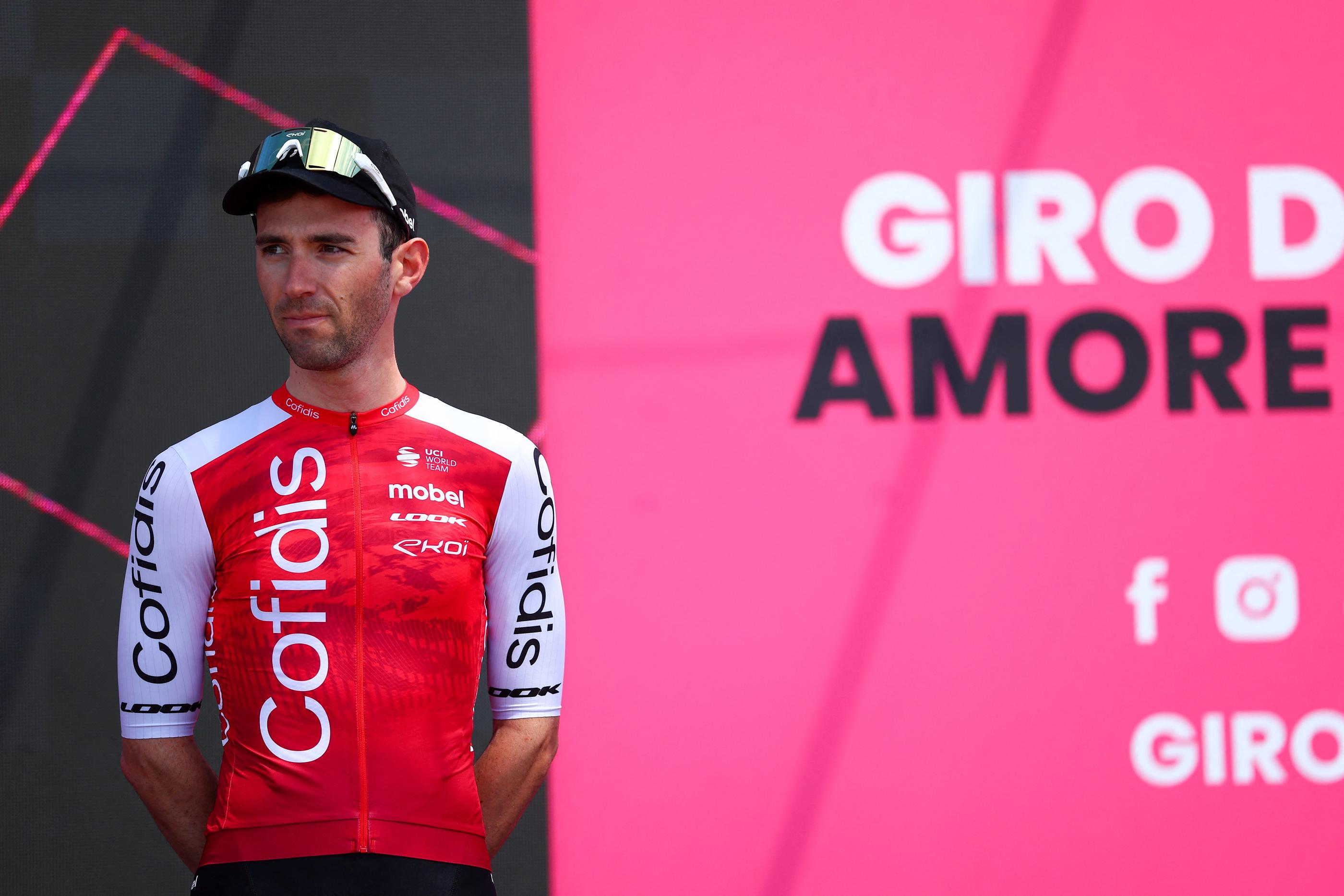 Benjamin Thomas, au départ de ce Giro 2024. (Photo Luca Bettini / AFP)