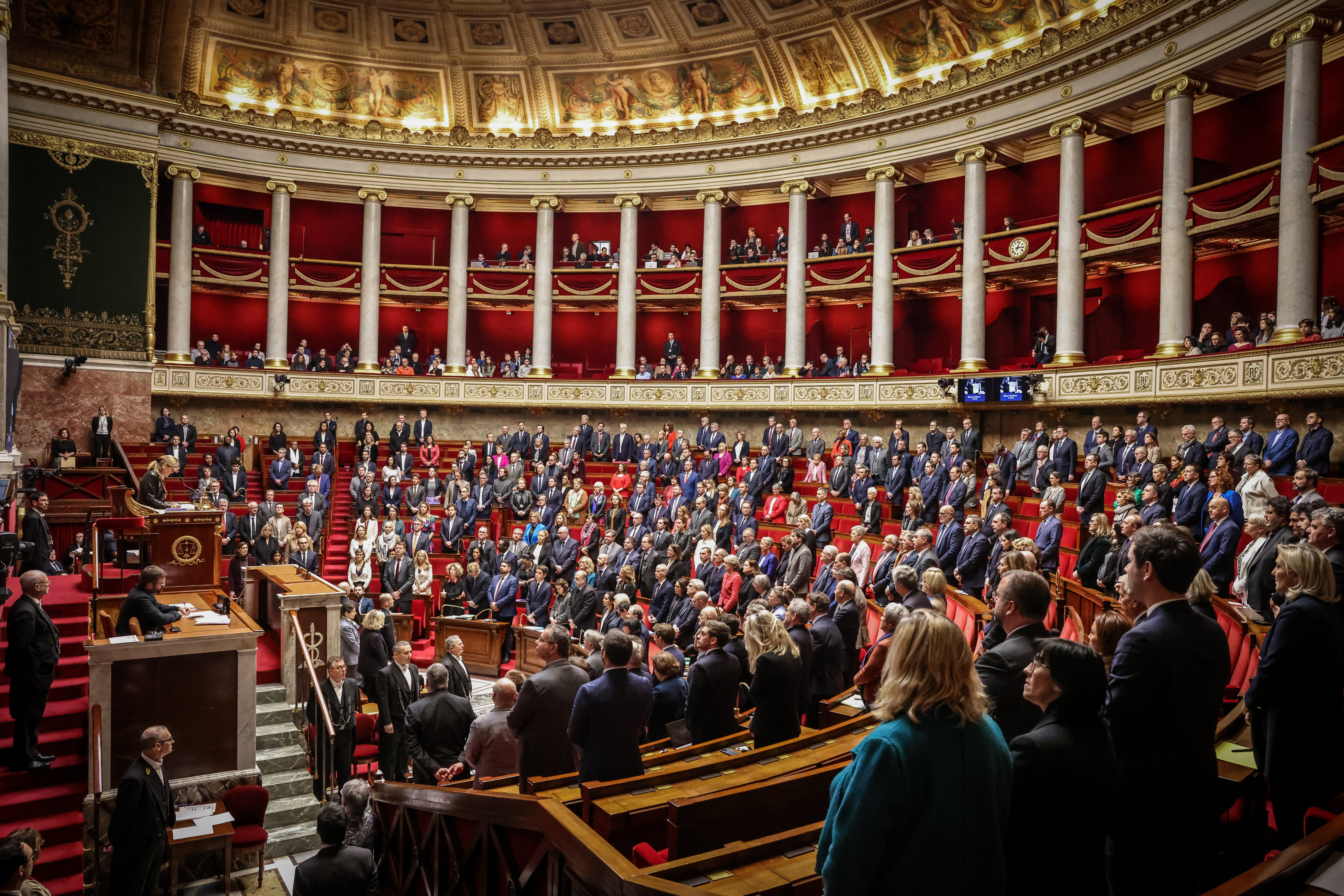 Chaque vote de chaque député sera scruté de près ce mardi à l'Assemblée nationale après le débat sur le soutien à l'Ukraine. LP/Frédéric Dugit