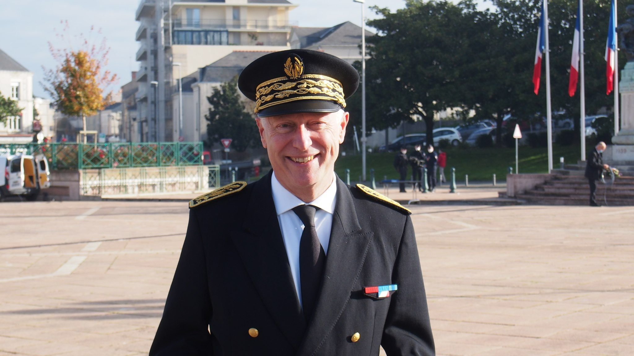 Angers, 23 novembre 2020. Le préfet Pierre Ory, lors de sa prise de fonction dans le Maine-et-Loire. Préfecture de Maine-et-Loire