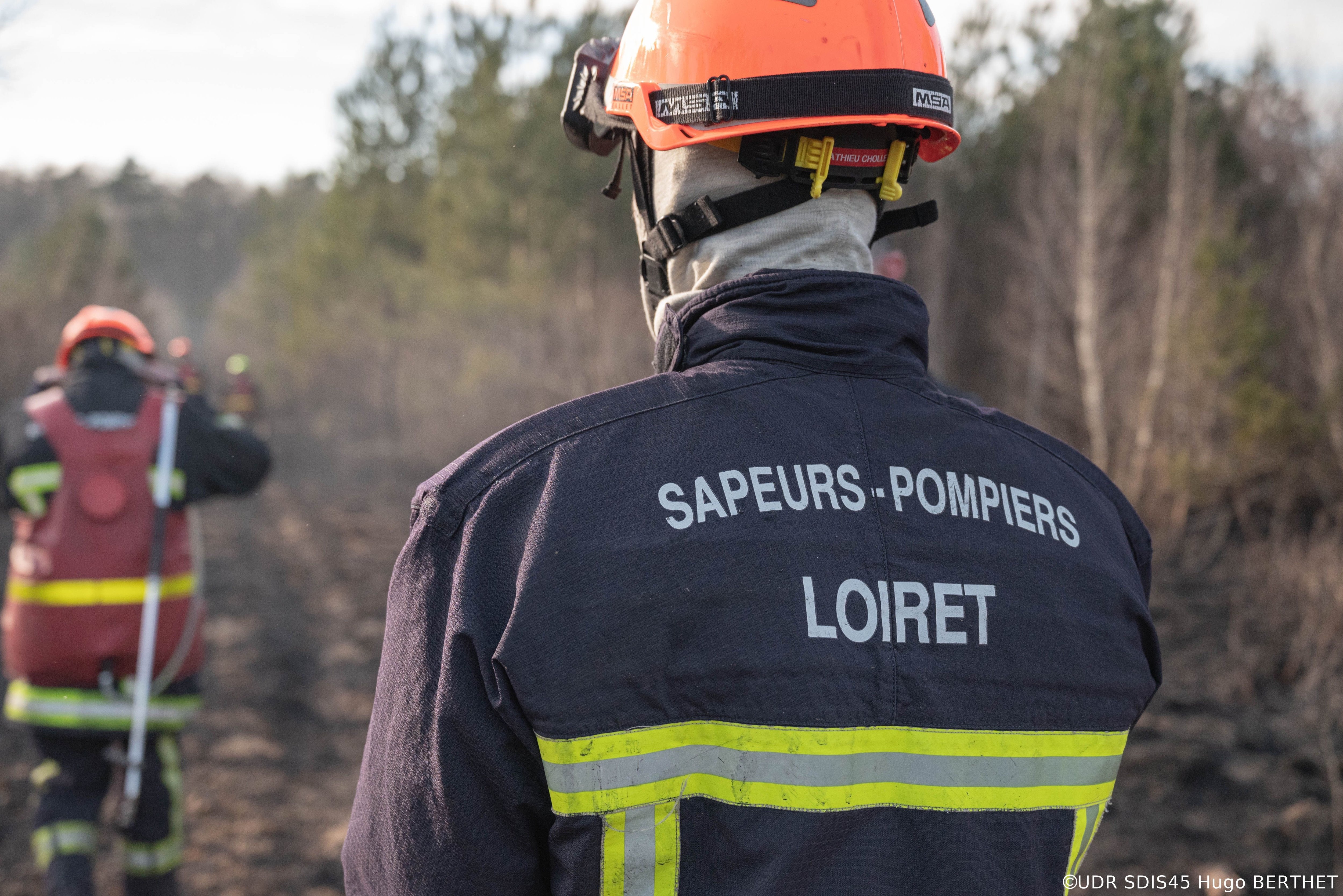 Les pompiers du Loiret ont éteint près de 400 départs de feu l'été dernier, et le risque s'amplifie d'année en année sous l'effet du changement climatique./DR/SDIS45/Hugo Berthet