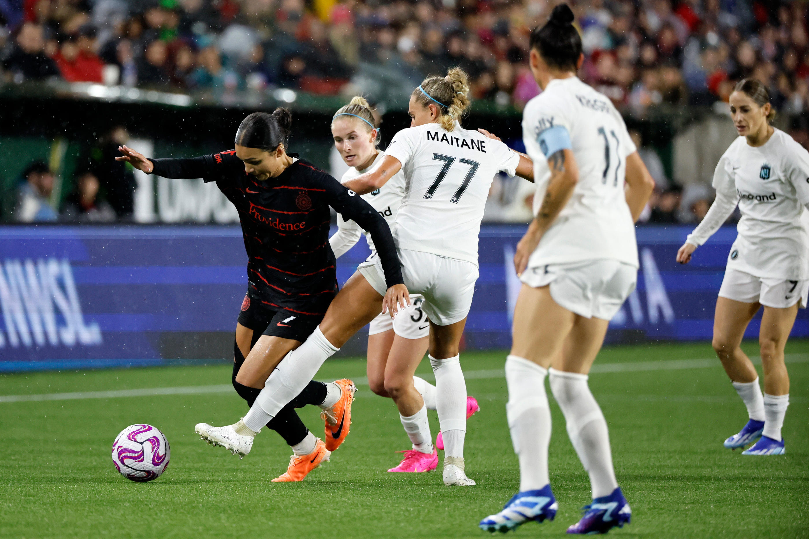 Sophia Smith et les autres joueuses de NWSL vont avoir une nouvelle marge de manœuvre. SUSA/Icon Sport