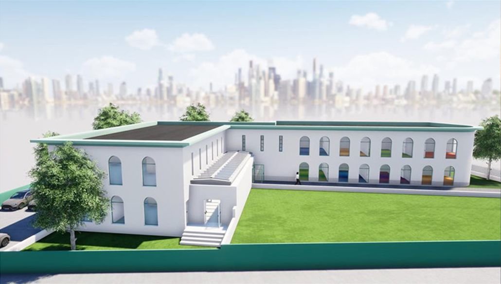 Sarcelles. La confédération islamique Millî Görüs souhaite agrandir son centre culturel. Sa superficie passerait de 100 m2 à 840 m2. Voici à quoi il ressemblerait. DR.