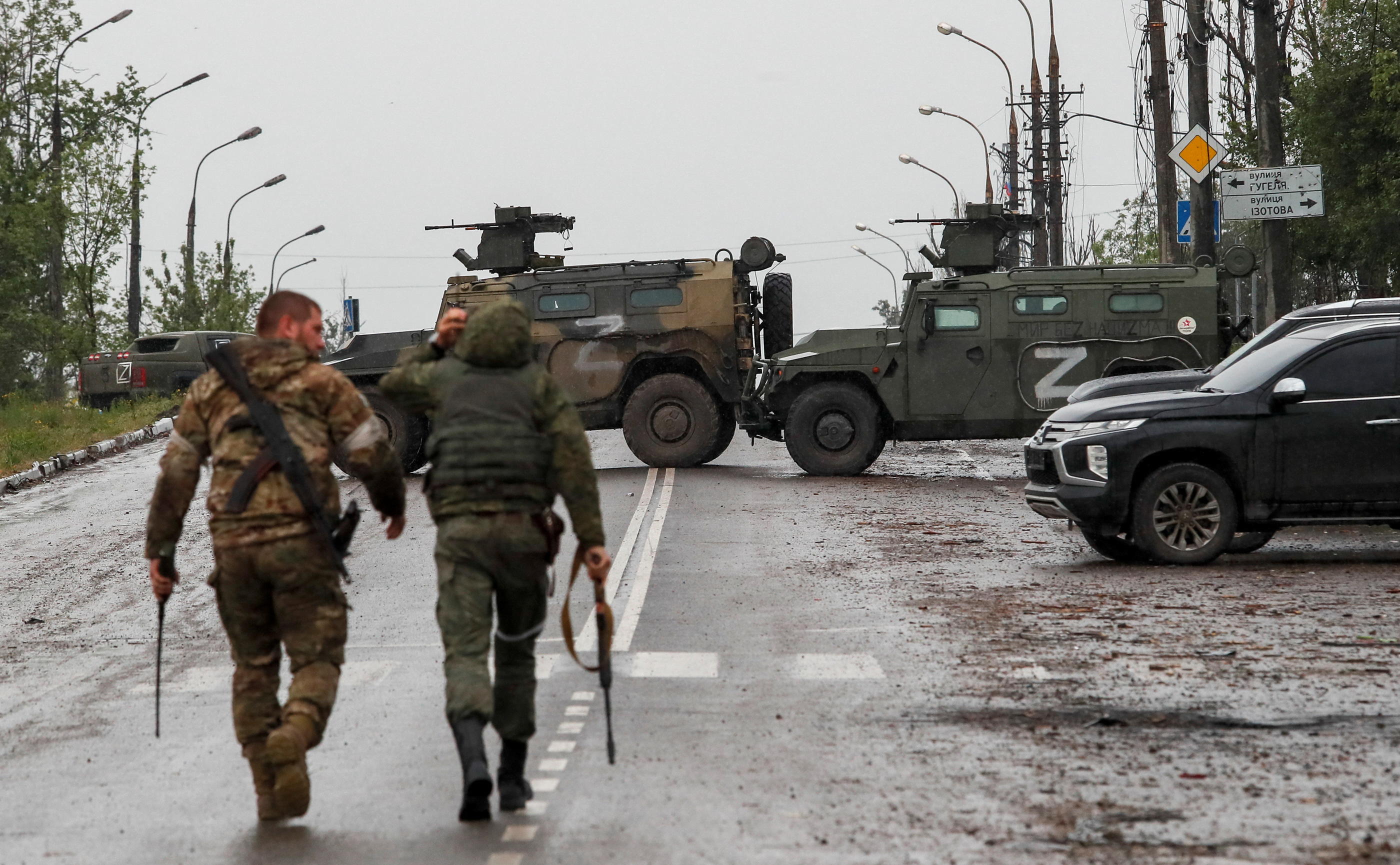 Depuis le début de l'année, la Russie a repris son expansion en territoire ukrainien, avec plus de 1500 km2 d'avancées supplémentaires. Reuters/Alexander Ermochenko.