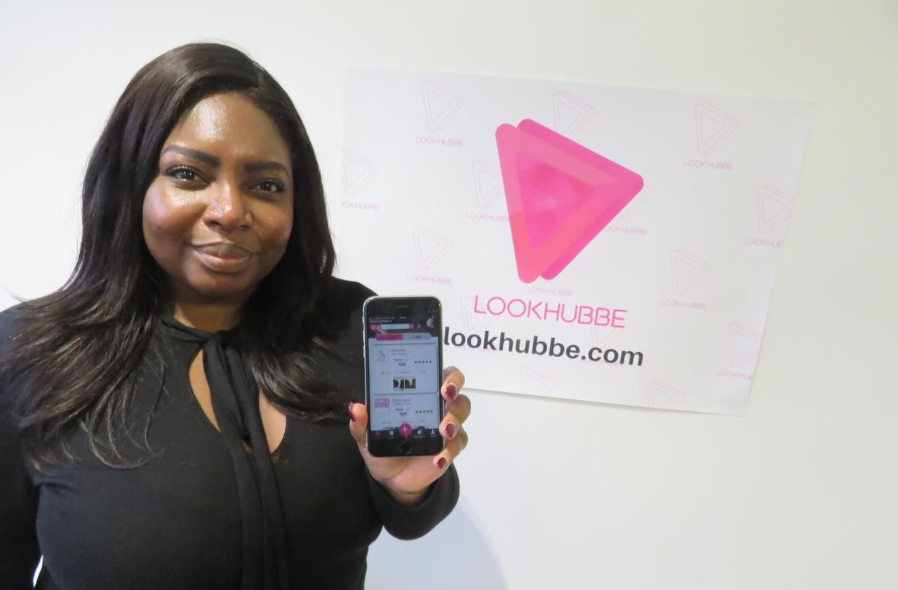 <b></b> Sarcelles, mardi 19 janvier 2021. Isaia Koutene, fondatrice de Lookhubbe est hébergée à l’Incubateur Numixs.