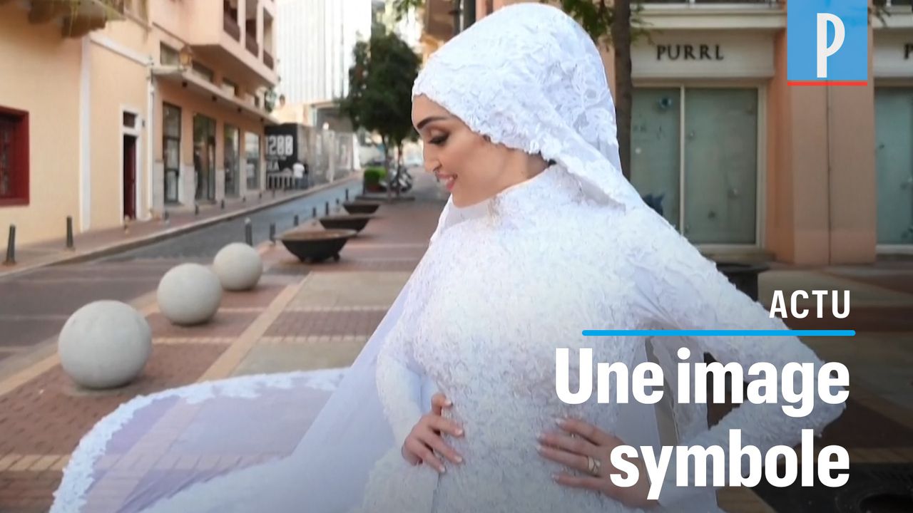 VIDÉO. Explosion à Beyrouth : «Je me suis demandé si j’allais mourir» témoigne la mariée de la vidéo - Le Parisien