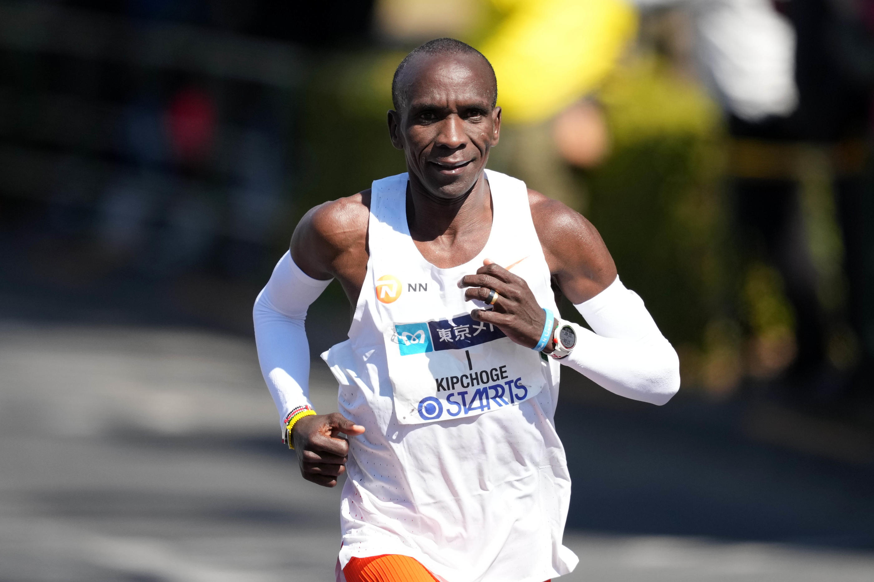 Eliud Kipchoge a remporté le marathon des Jeux olympiques de Rio en 2016 et de Tokyo en 2021. Icon sport