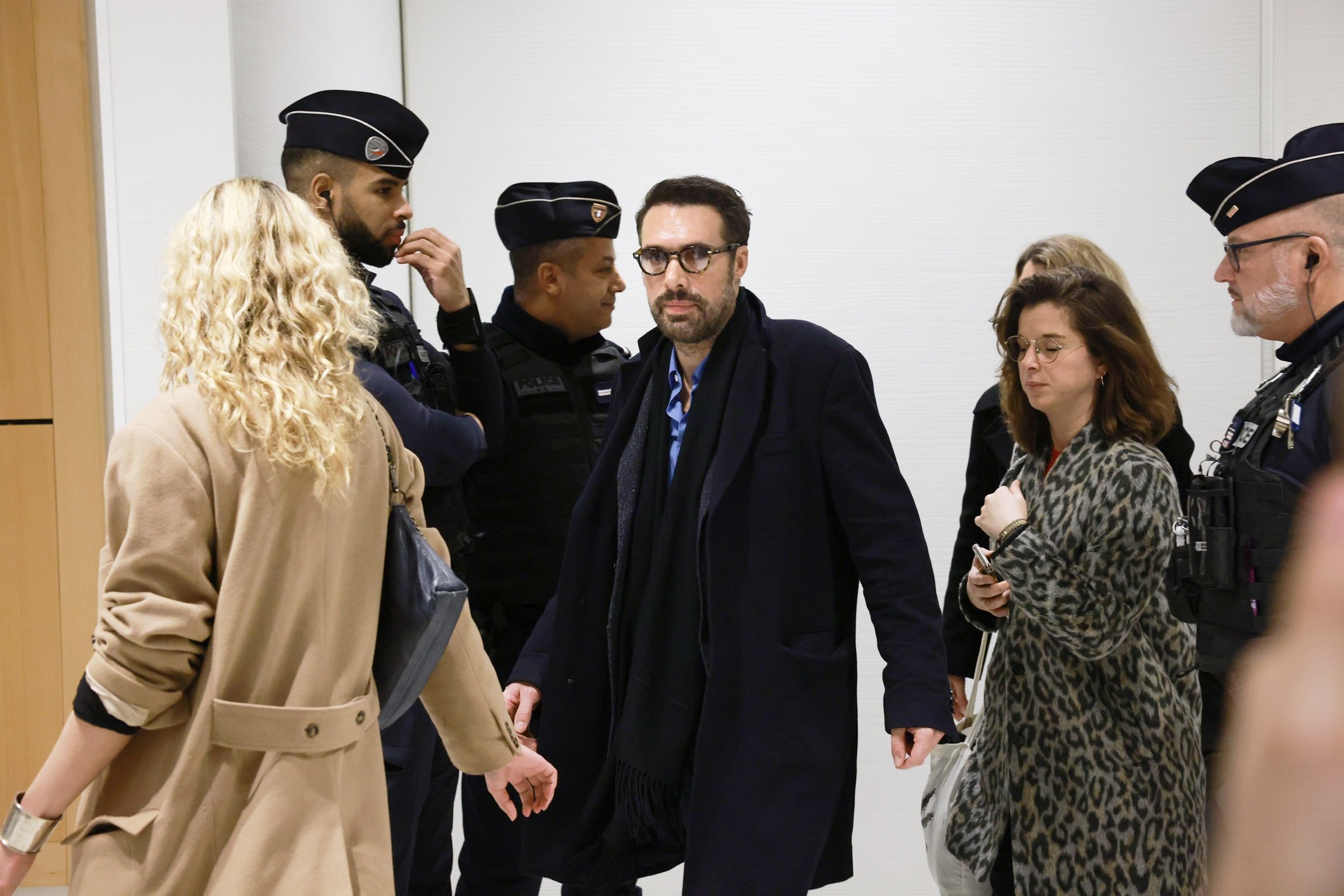 Tribunal de Paris, ce jeudi. Le procès de Nicolas Bedos pour agression sexuelle est renvoyé au 26 septembre. LP/Olivier Arandel