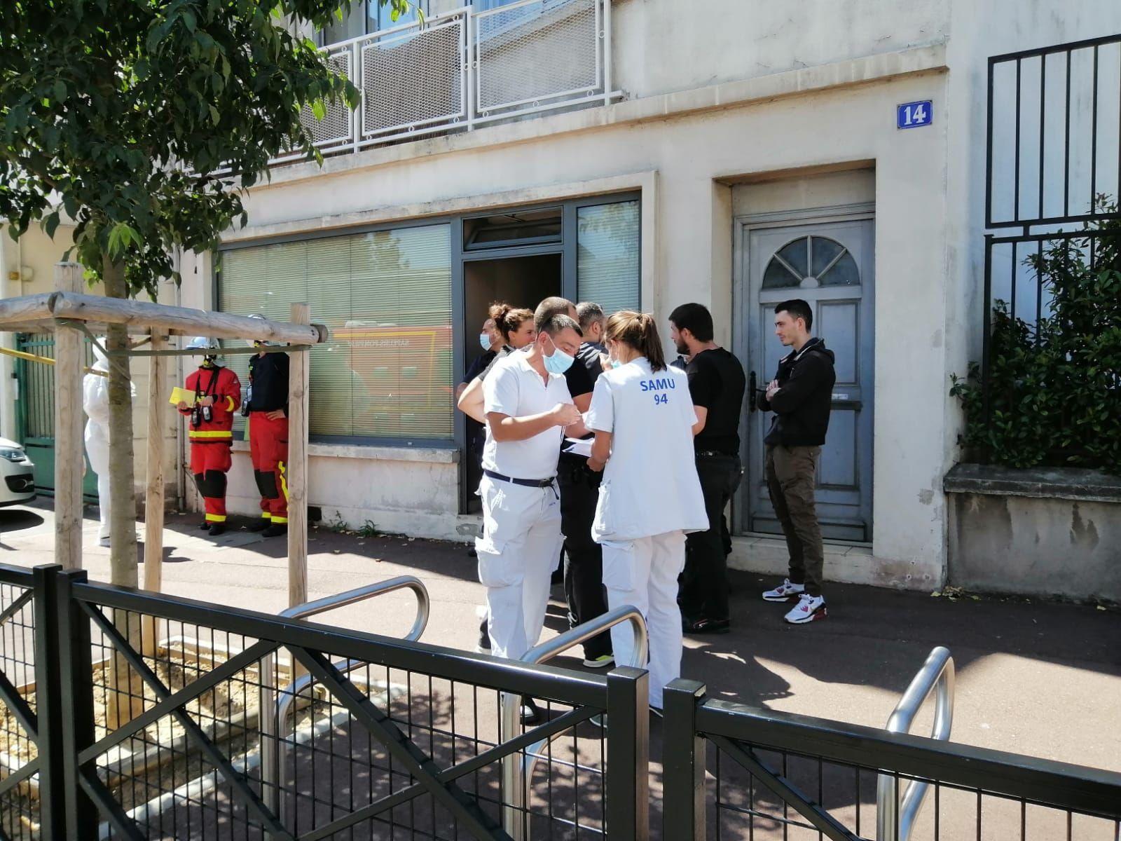 Saint-Maur (Val-de-Marne), le 29 juillet 2020. Les secours avaient été alertés par la mère d'Aurélie qui a retrouvé sa fille dans un bain de sang sur son lit, au côté d'un homme qu'elle venait de rencontrer. LP/Denis Courtine