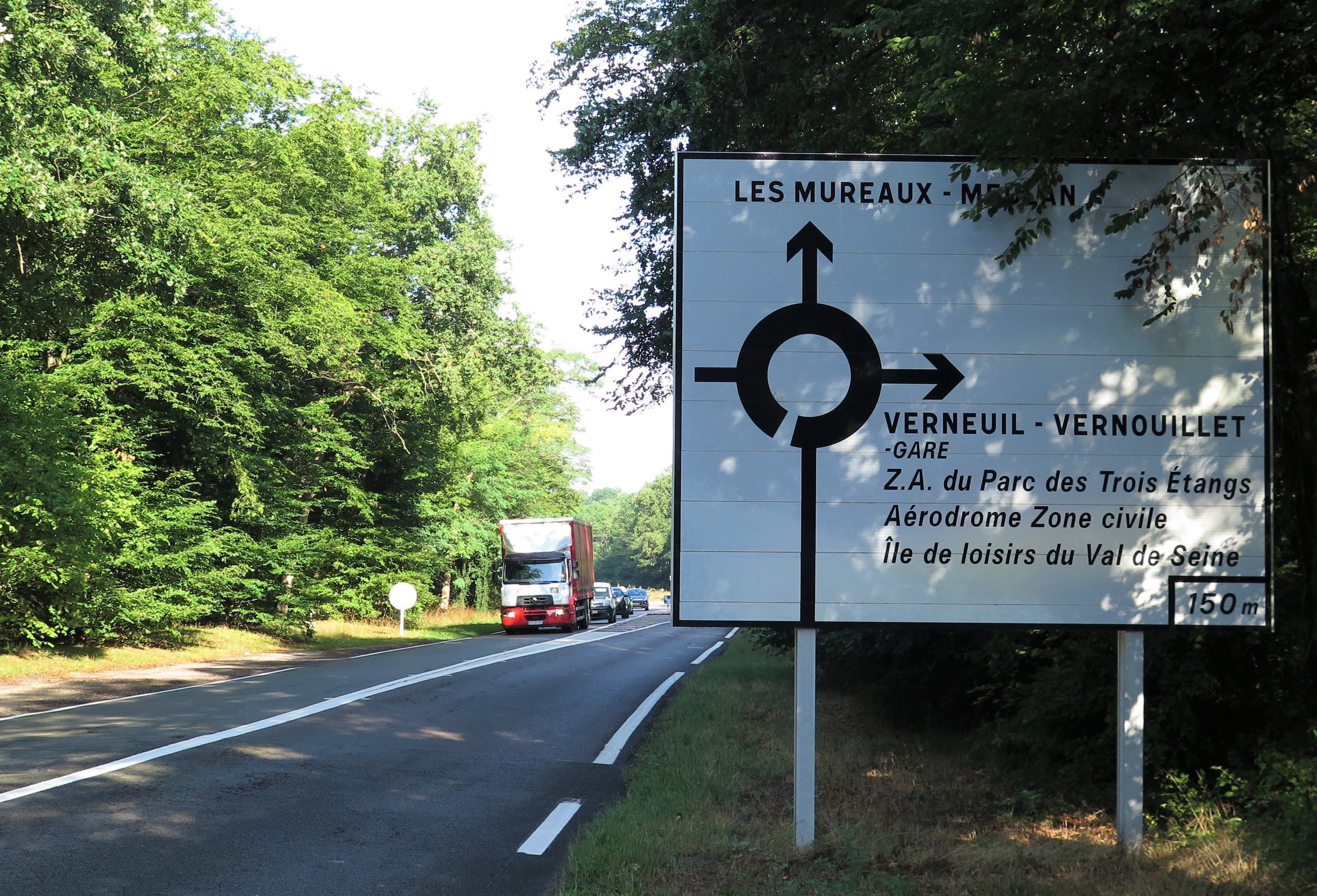 Le projet de contournement de la D154 prévoit de traverser le bois de Verneuil et est fortement contesté au niveau local. LP/Y.F.