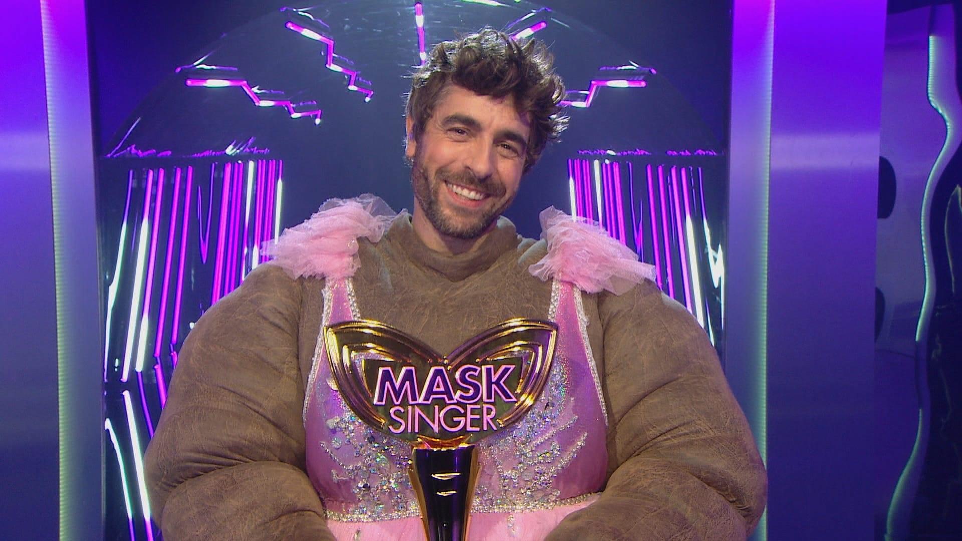 Ce samedi, le public de TF 1 a plébiscité Agustín Galiana lors de la finale de la saison 6 du concours «Mask Singer». TF1/Laurent Vu