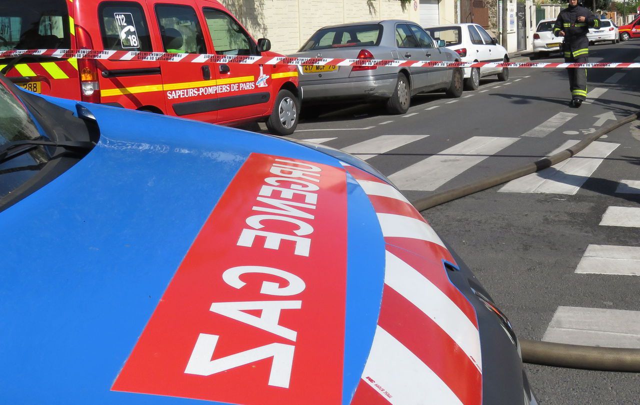 <b></b> Illustration. Un périmètre de sécurité a dû être installé durant l’intervention pour colmater la fuite de gaz.