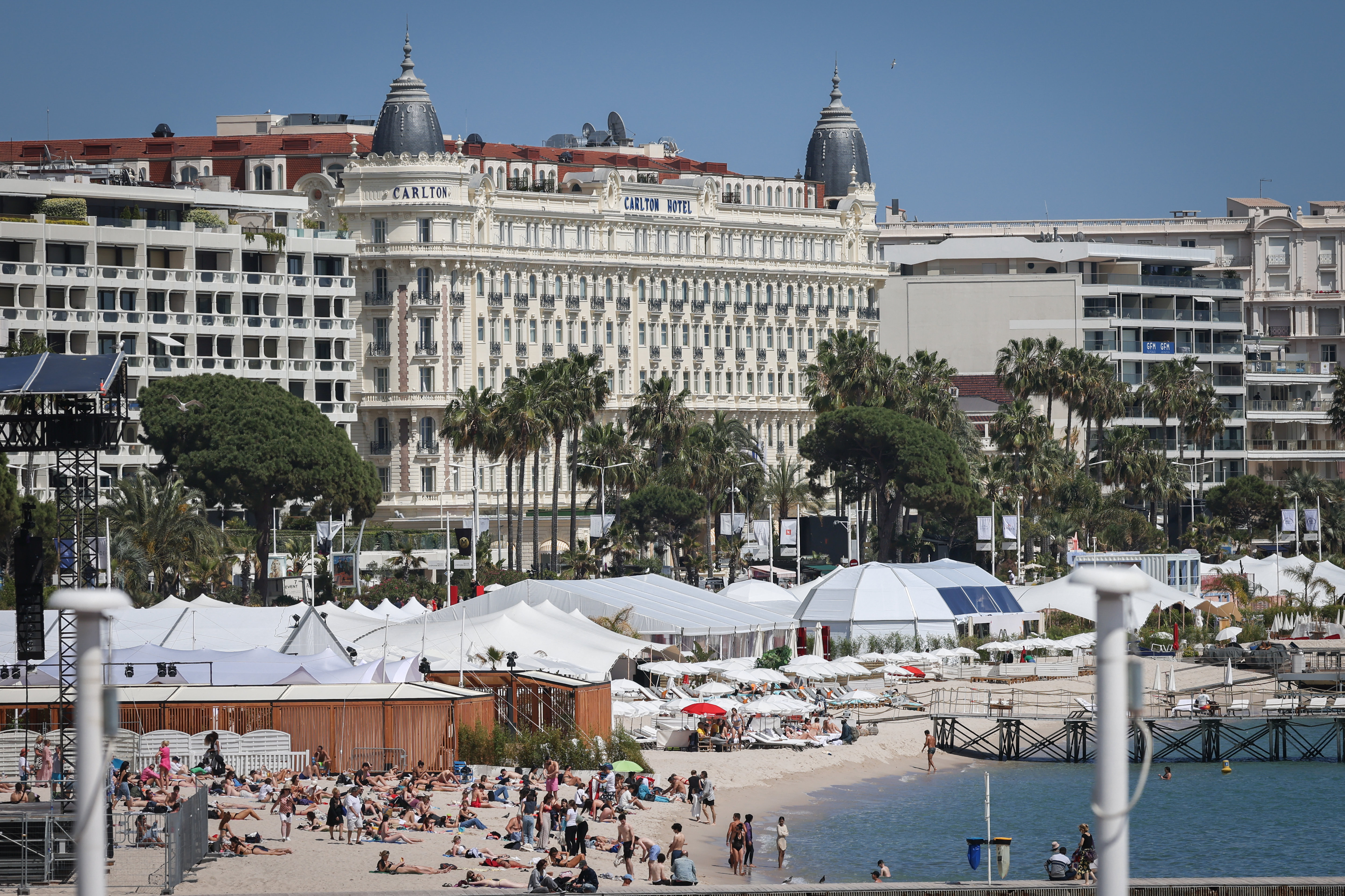 La ville de Cannes, dans les Alpes-Maritimes, ne connaît pas la crise, avec un prix de 6 058 euros/m2 pour les appartements, en hausse de + 3,8 % en un an. (Illustration) LP/Fred Dugit