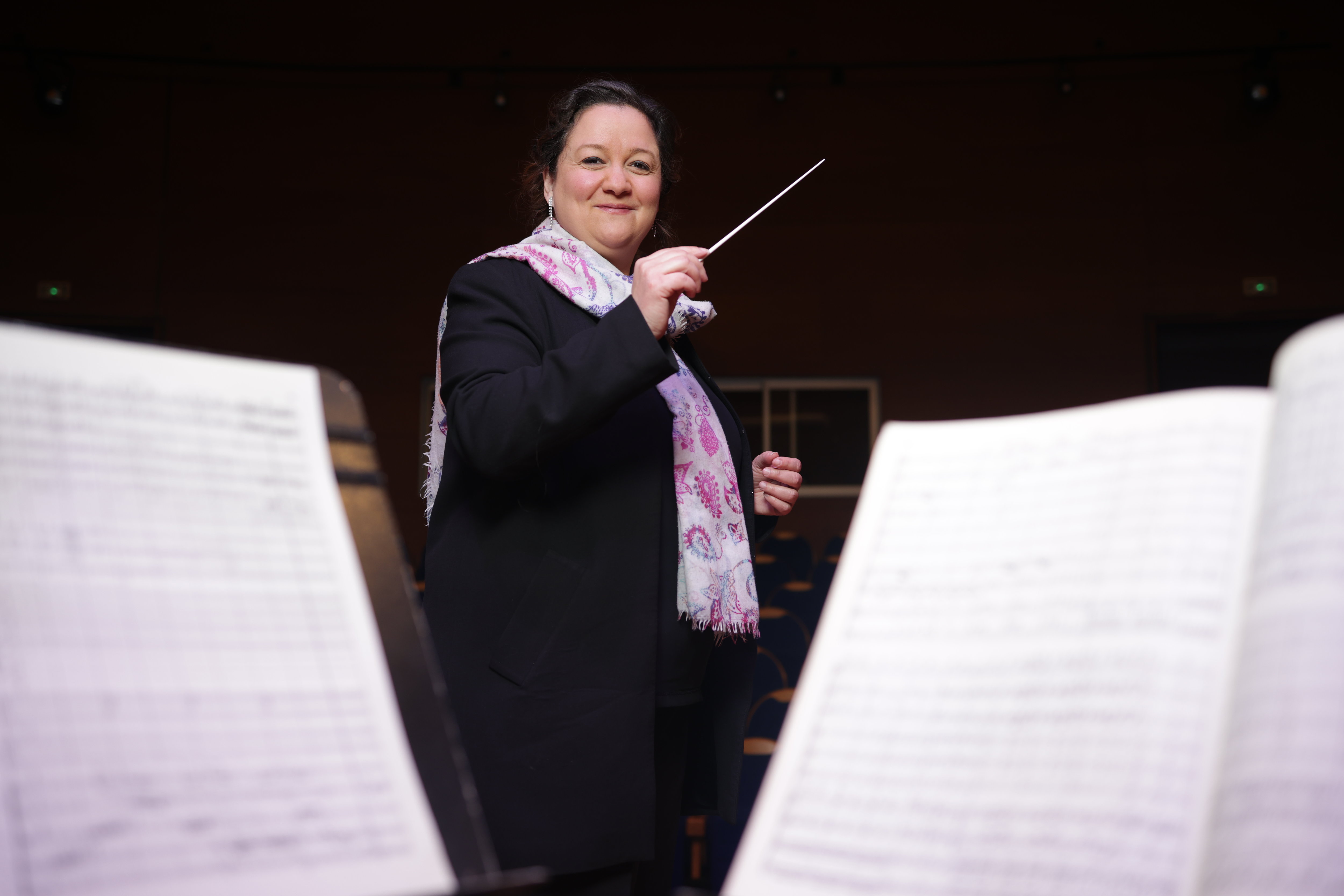 Zahia Ziouani, cheffe d'orchestre, a créé Divertimento, dont l'histoire a été portée sur grand écran par Marie-Castille Mention-Schaar. LP/Olivier Arandel