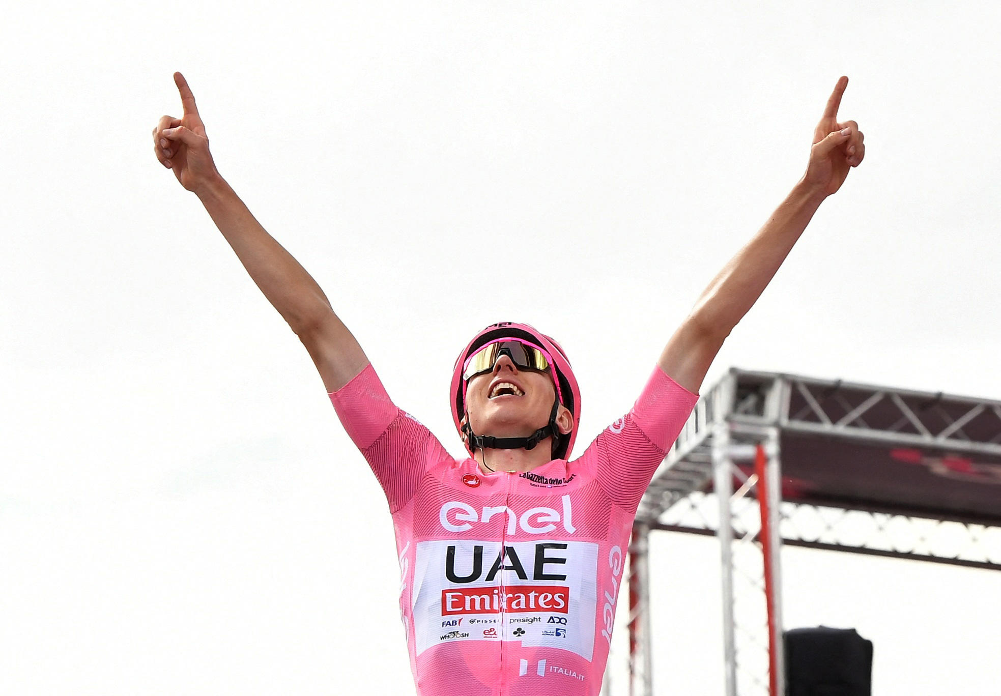 Tadej Pogacar a écrasé la 15e étape du Giro 2024. Reuters