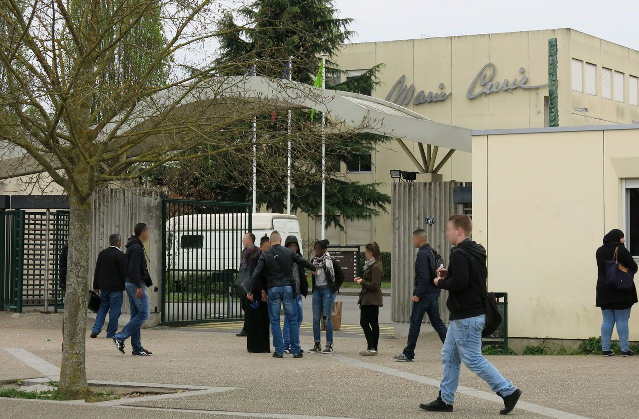 L'agression a eu lieu à proximité du lycée Marie-Curie, à Nogent-sur-Oise (Archives). LP