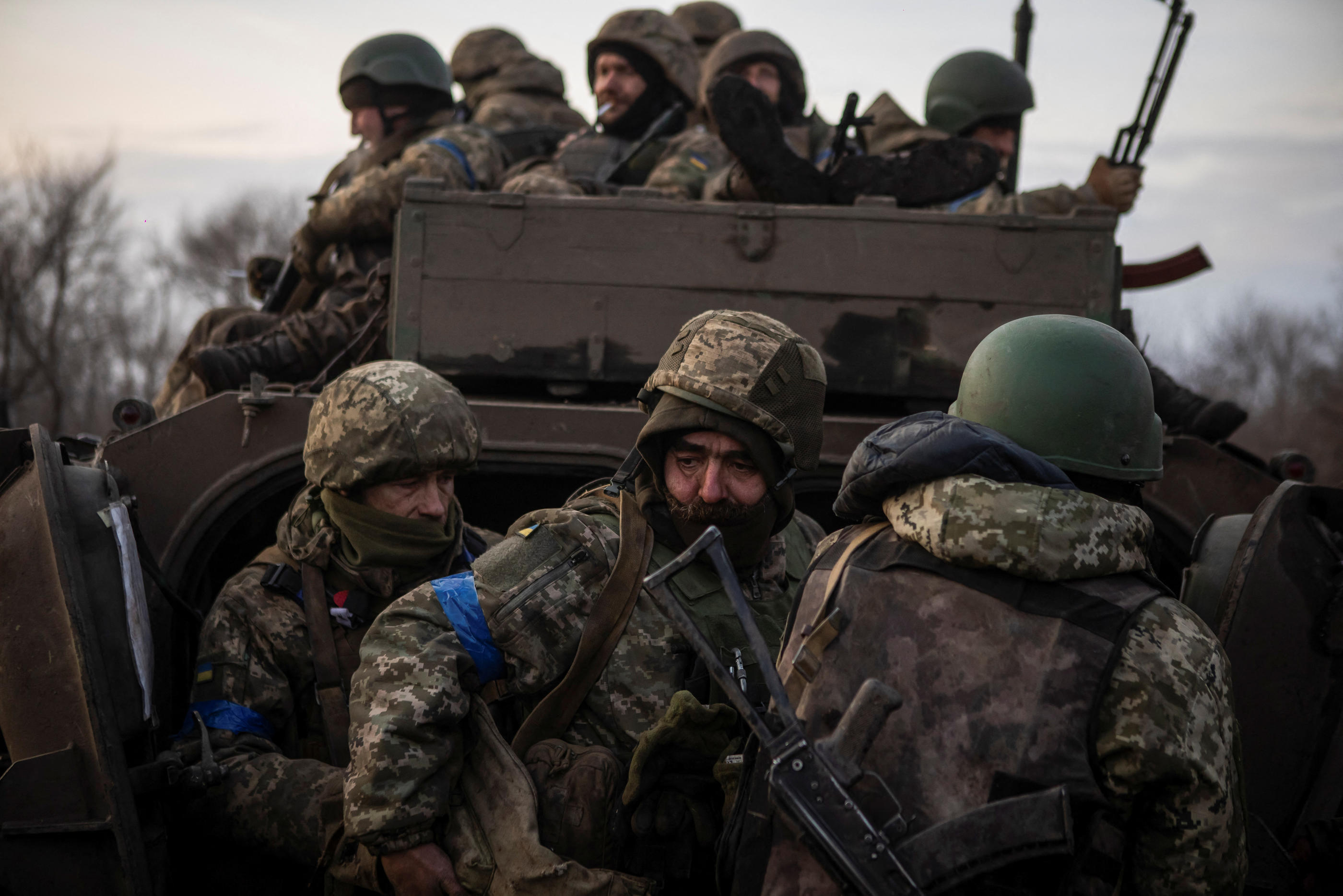 Bakhmout est l’épicentre de la guerre.  Les militaires ukrainiens défendent cette bourgade que les forces de Poutine tentent de prendre depuis juillet. REUTERS/Yevhenii Zavhorodnii