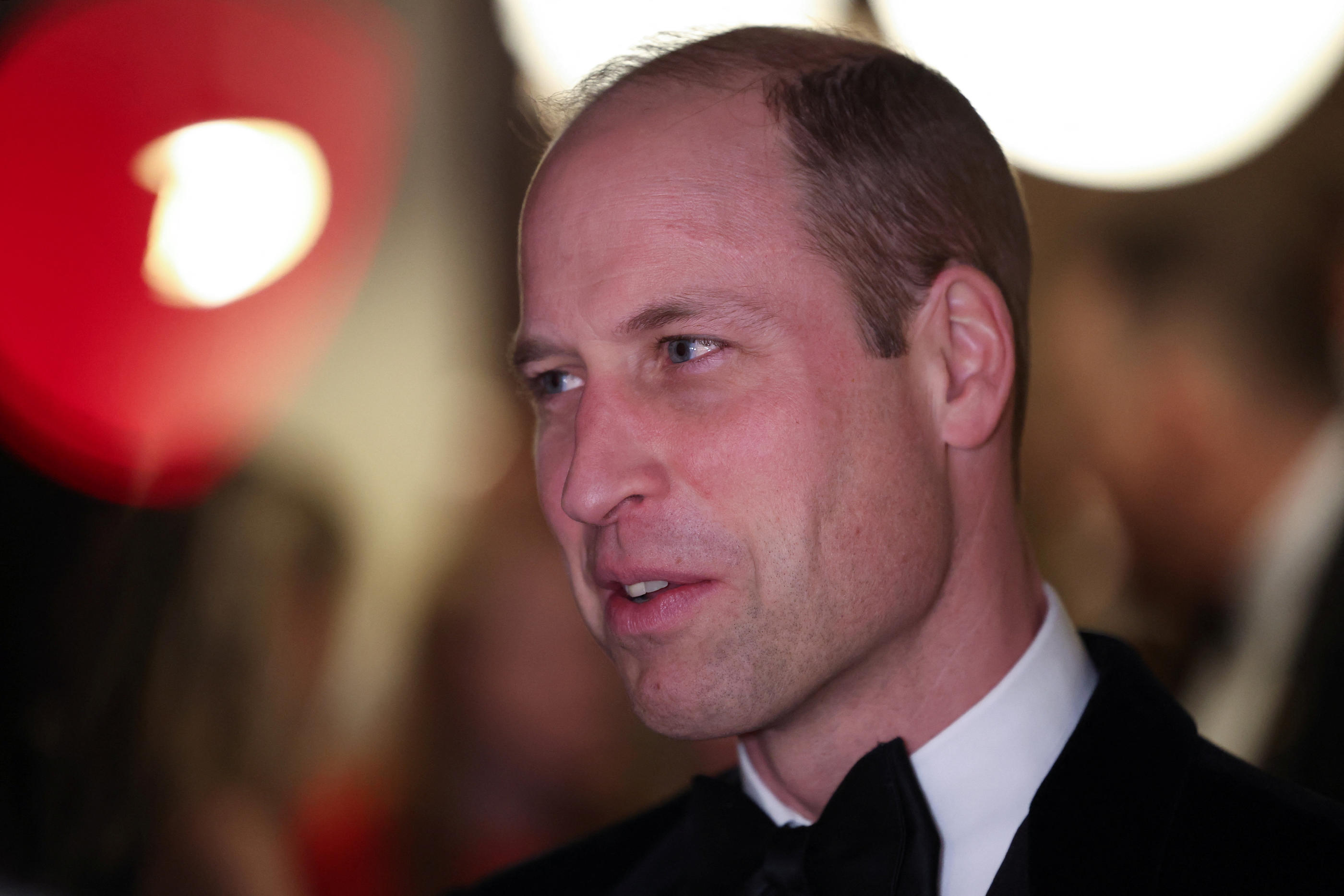 Le prince William s'est exprimée pour la première fois ce mercredi depuis l'annonce du cancer de son père. REUTERS/Daniel Leal