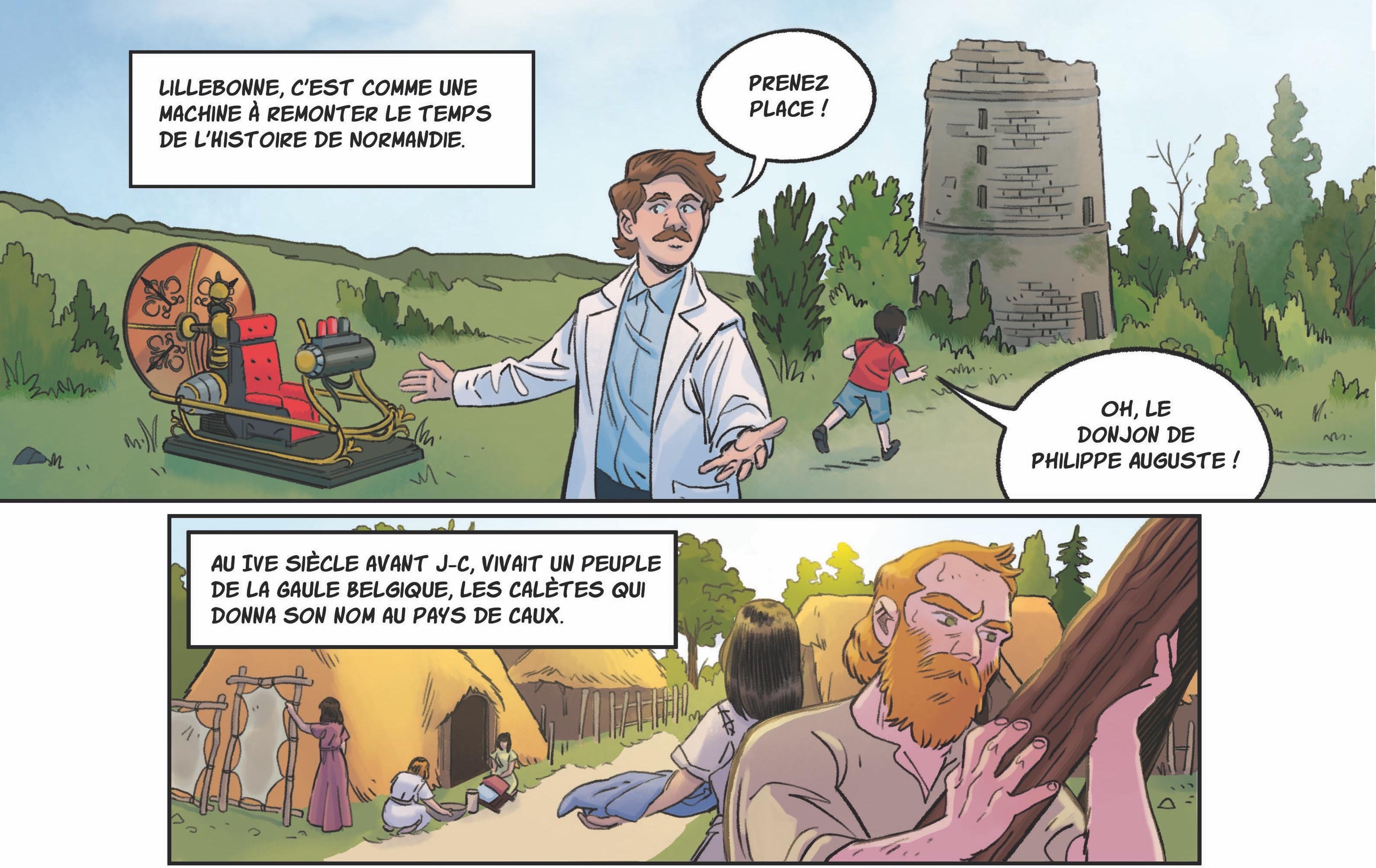 Treize dessinateurs de bande dessinée ont été conviés pour illustrer ce "Guide curieux de l'estuaire de la Seine". Editions Petit à Petit.