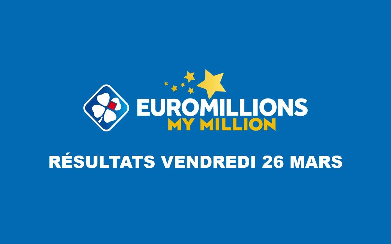 EuroMillions draw: results for Friday March 26, 2021