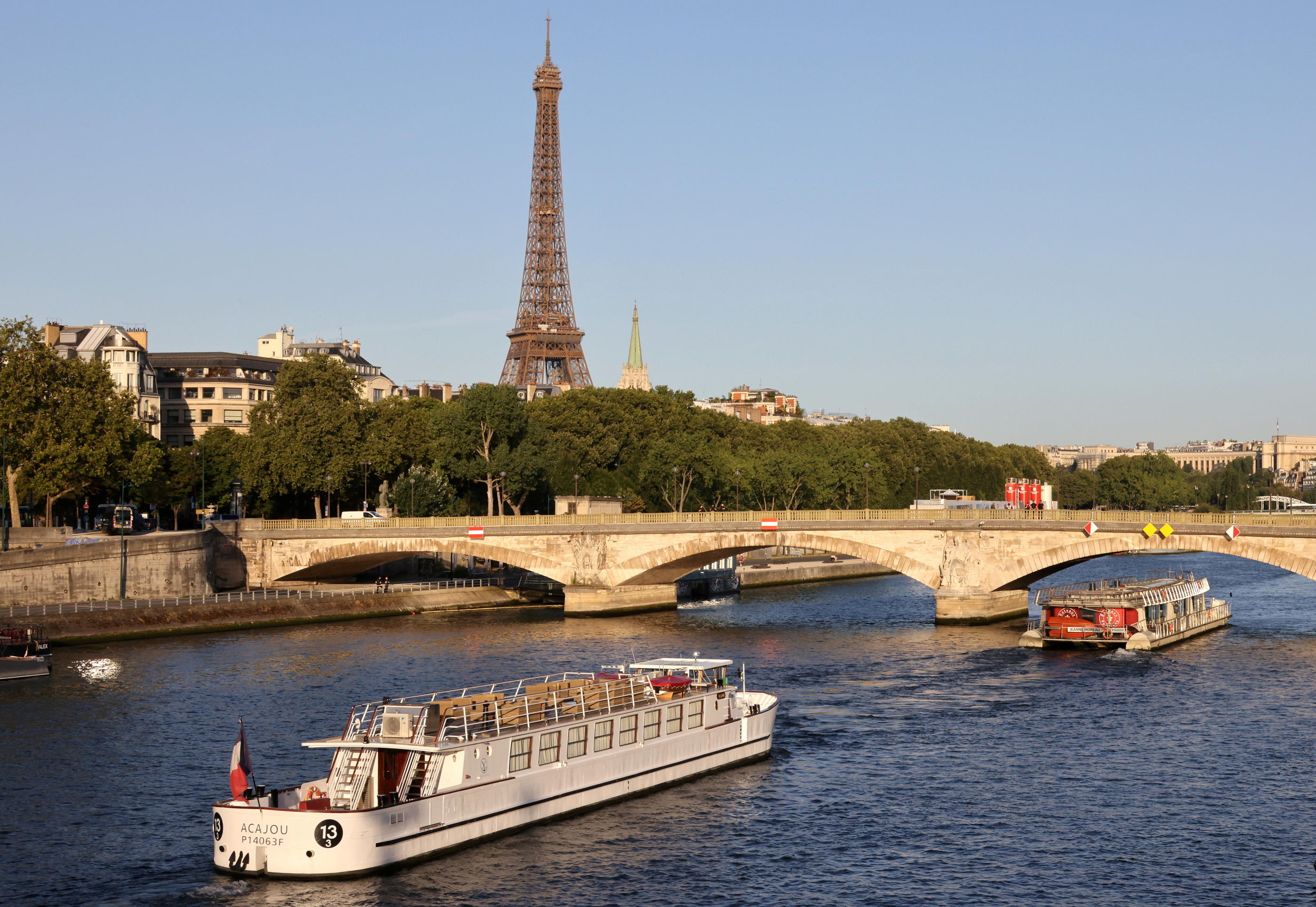 La Seine, l’Oise et la Somme seraient, selon une étude, massivement contaminées par de l’acide trifluoroacétique (TFA). Le Parisien/Delphine Goldsztejn