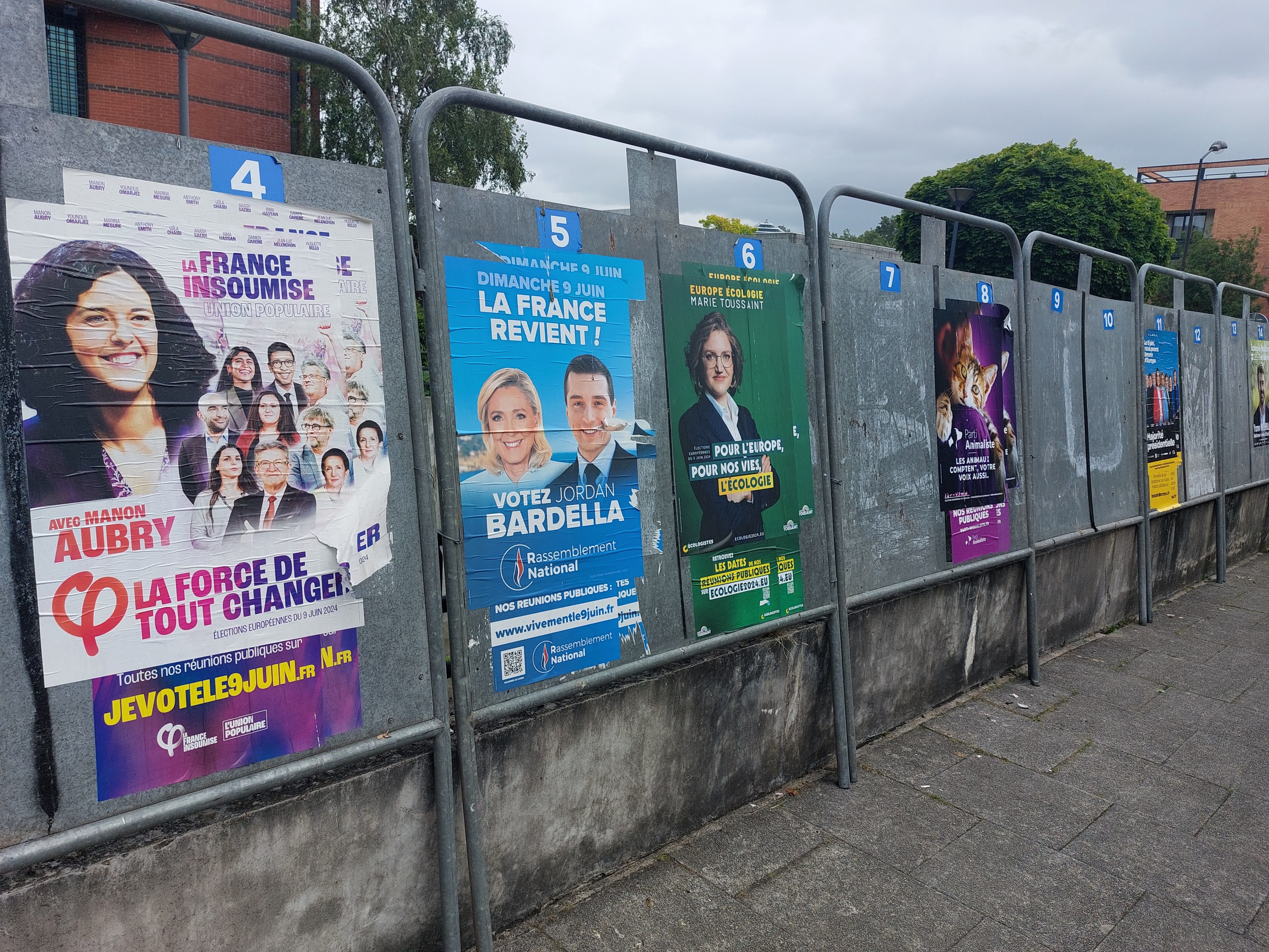 Évry-Courcouronnes, ce lundi 10 juin 2024. Les Essonniens se sont davantage déplacée qu'en 2019 pour aller voter, mais l'abstention reste forte. LP/Cécile Chevallier