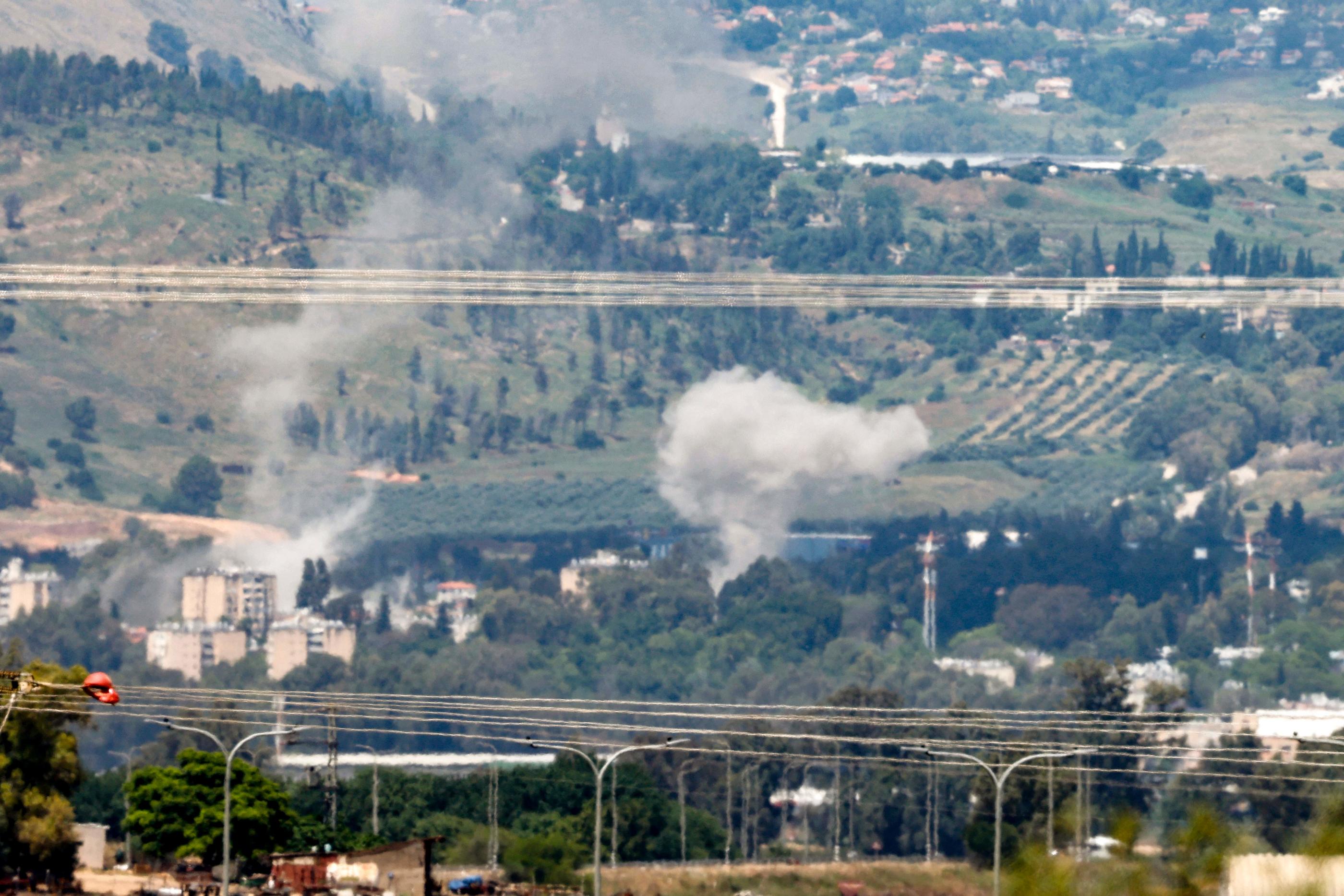L’agence officielle d’information libanaise (ANI) avait indiqué que « trois civils avaient péri et plusieurs avaient été blessés dans le raid de l’armée de l’air israélienne ». AFP/Jalaa Marey
